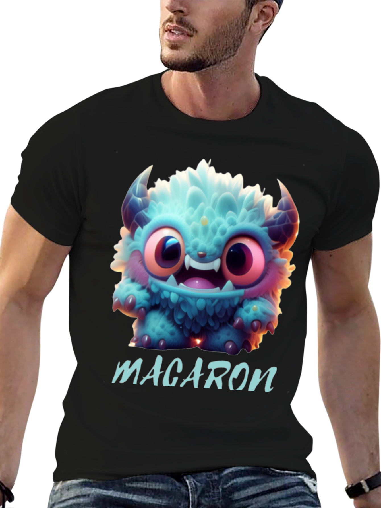 Macaron Monster Graphic Tee