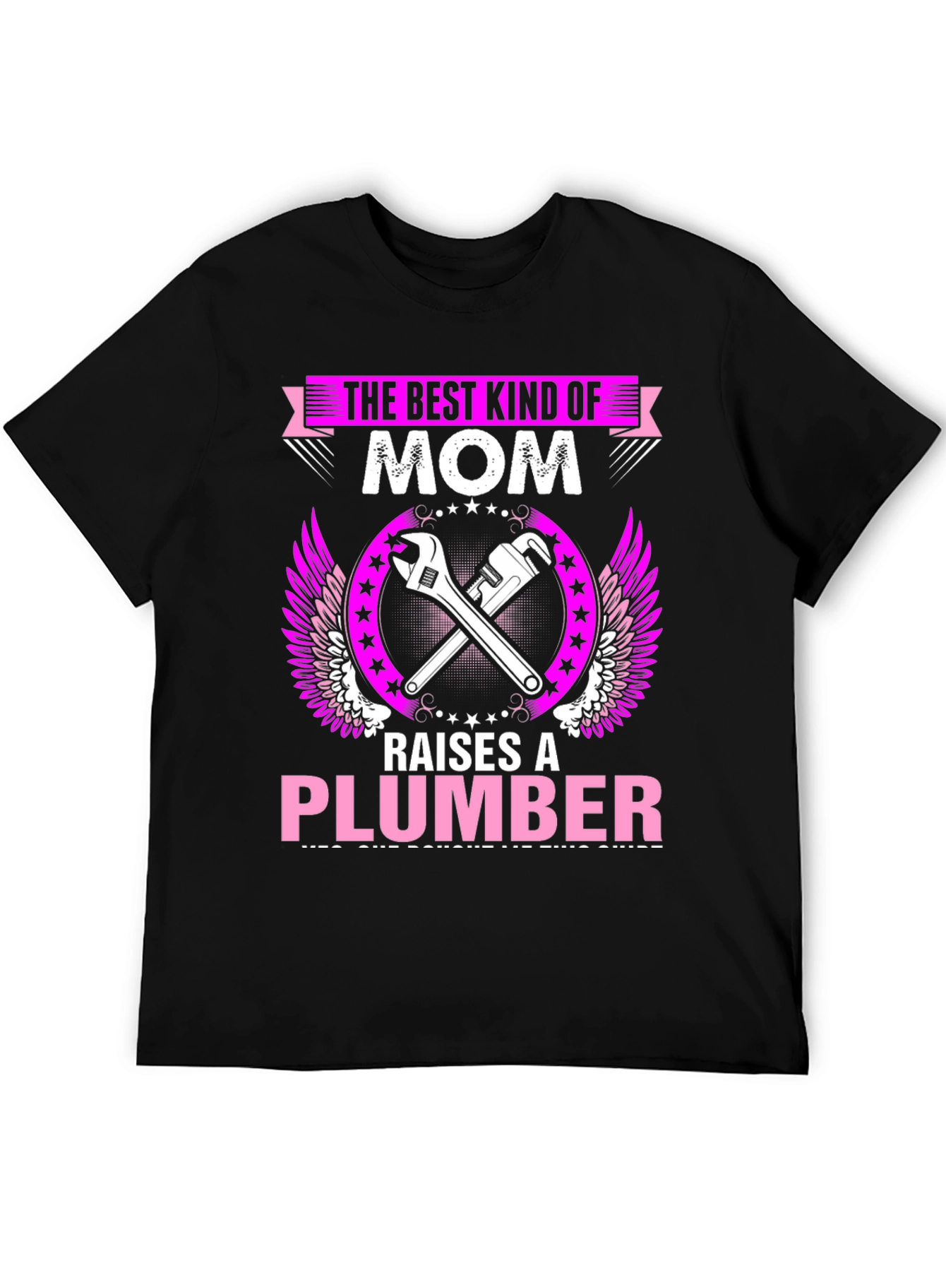 Best Mom Plumber Graphic T-Shirt