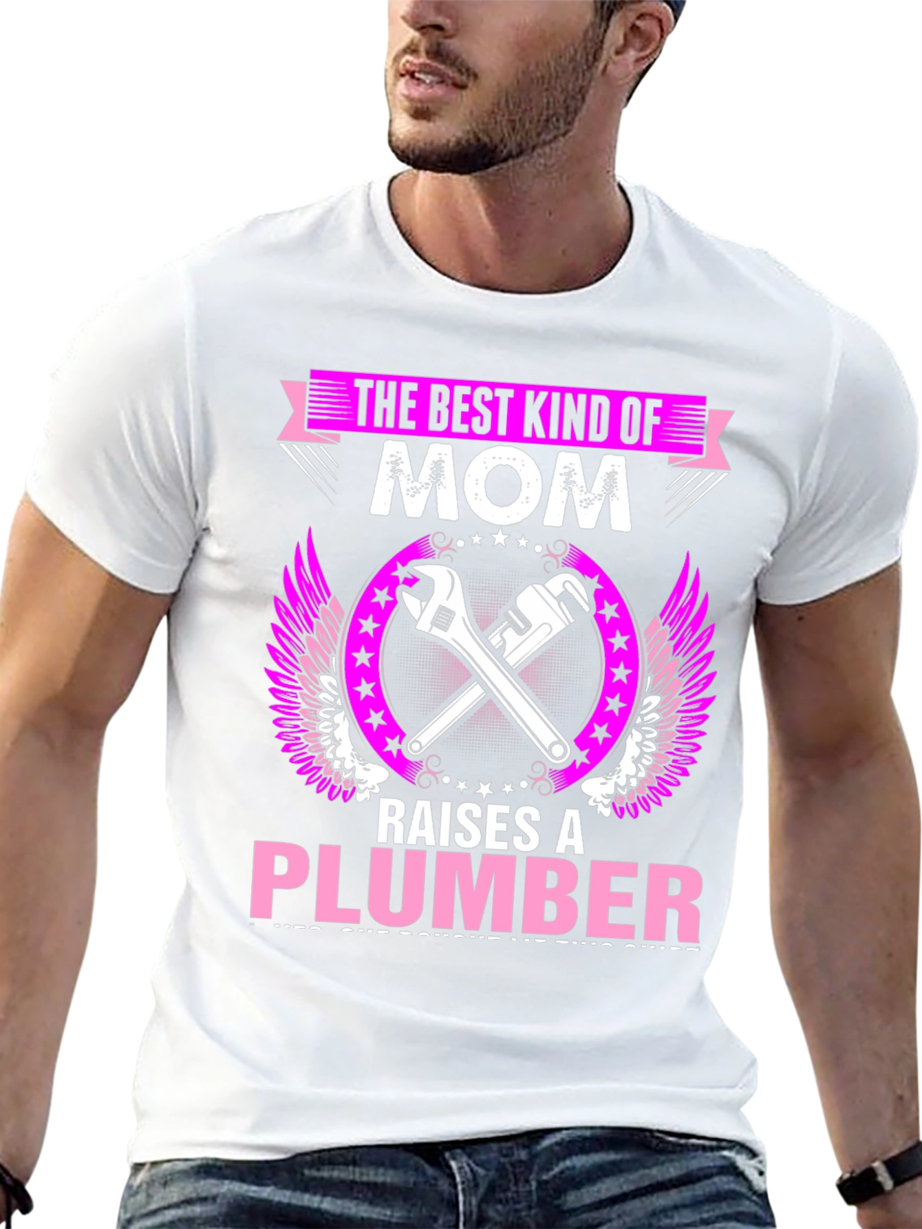 Best Mom Plumber Graphic T-Shirt