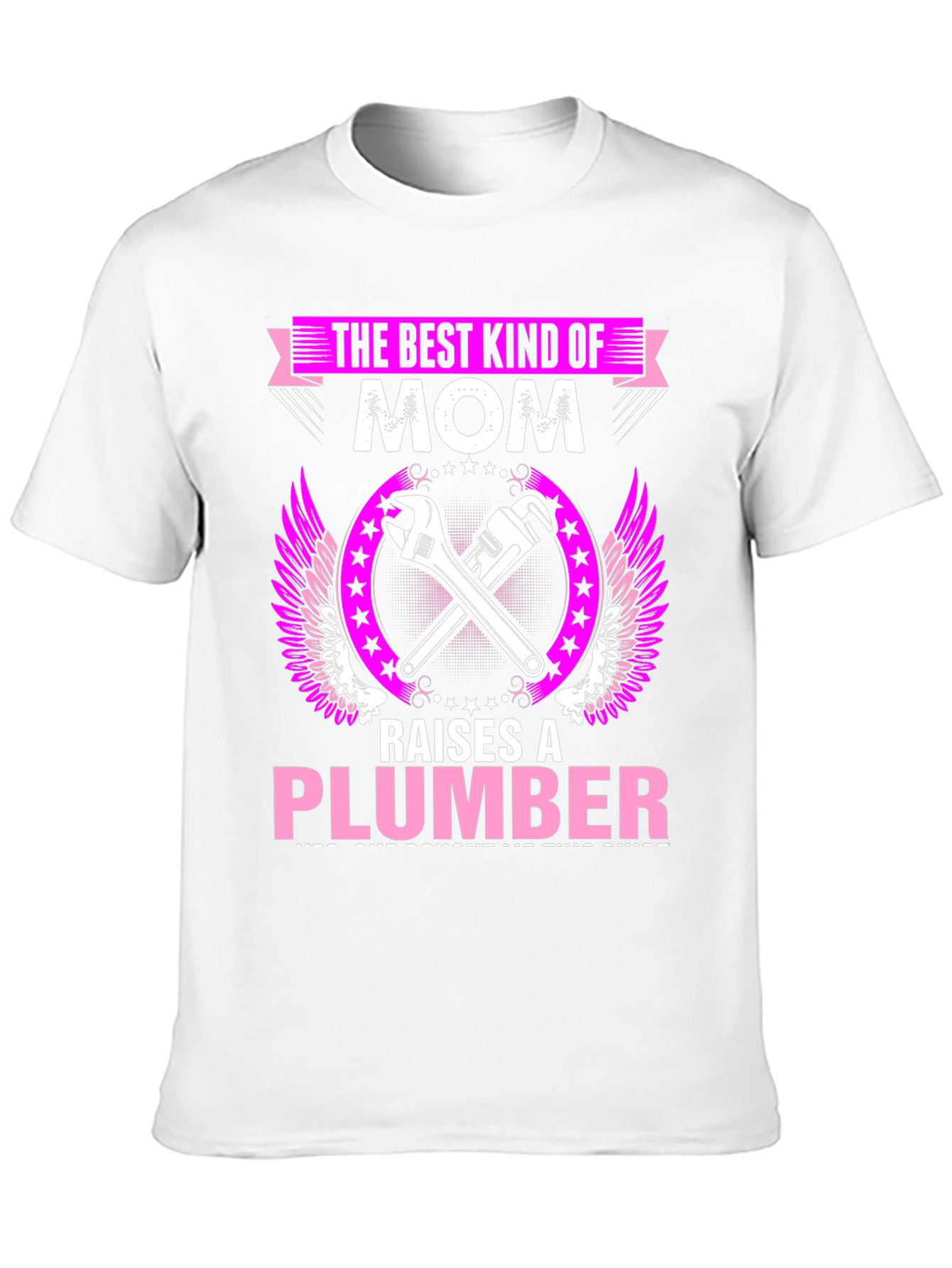 Best Mom Plumber Graphic T-Shirt
