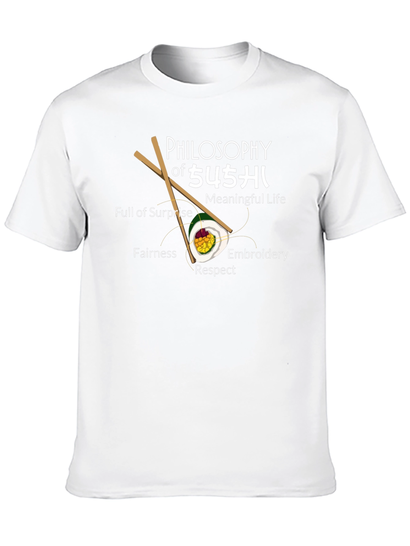 Philosophy of Sushi Graphic T-Shirt