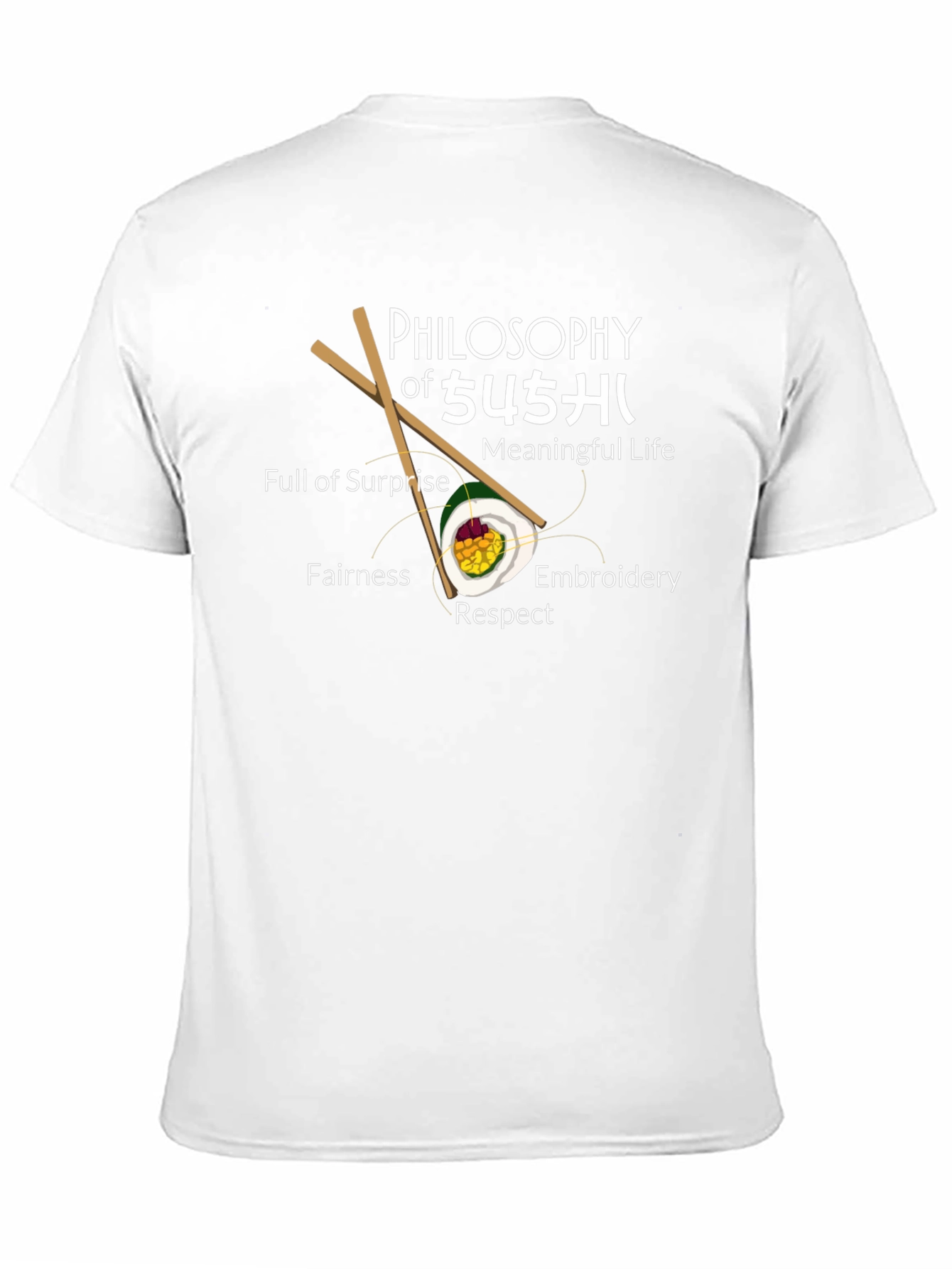 Philosophy of Sushi Graphic T-Shirt