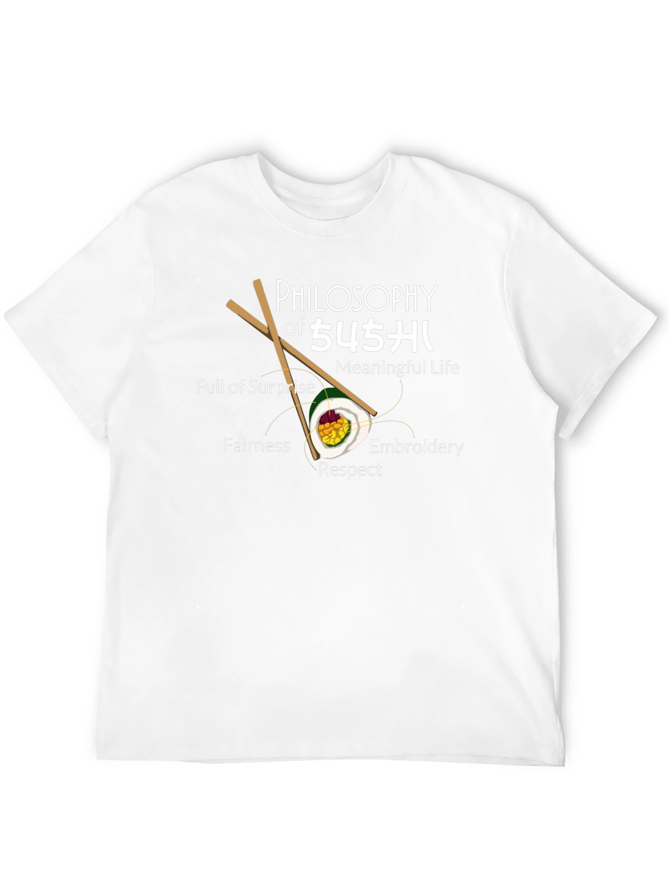 Philosophy of Sushi Graphic T-Shirt