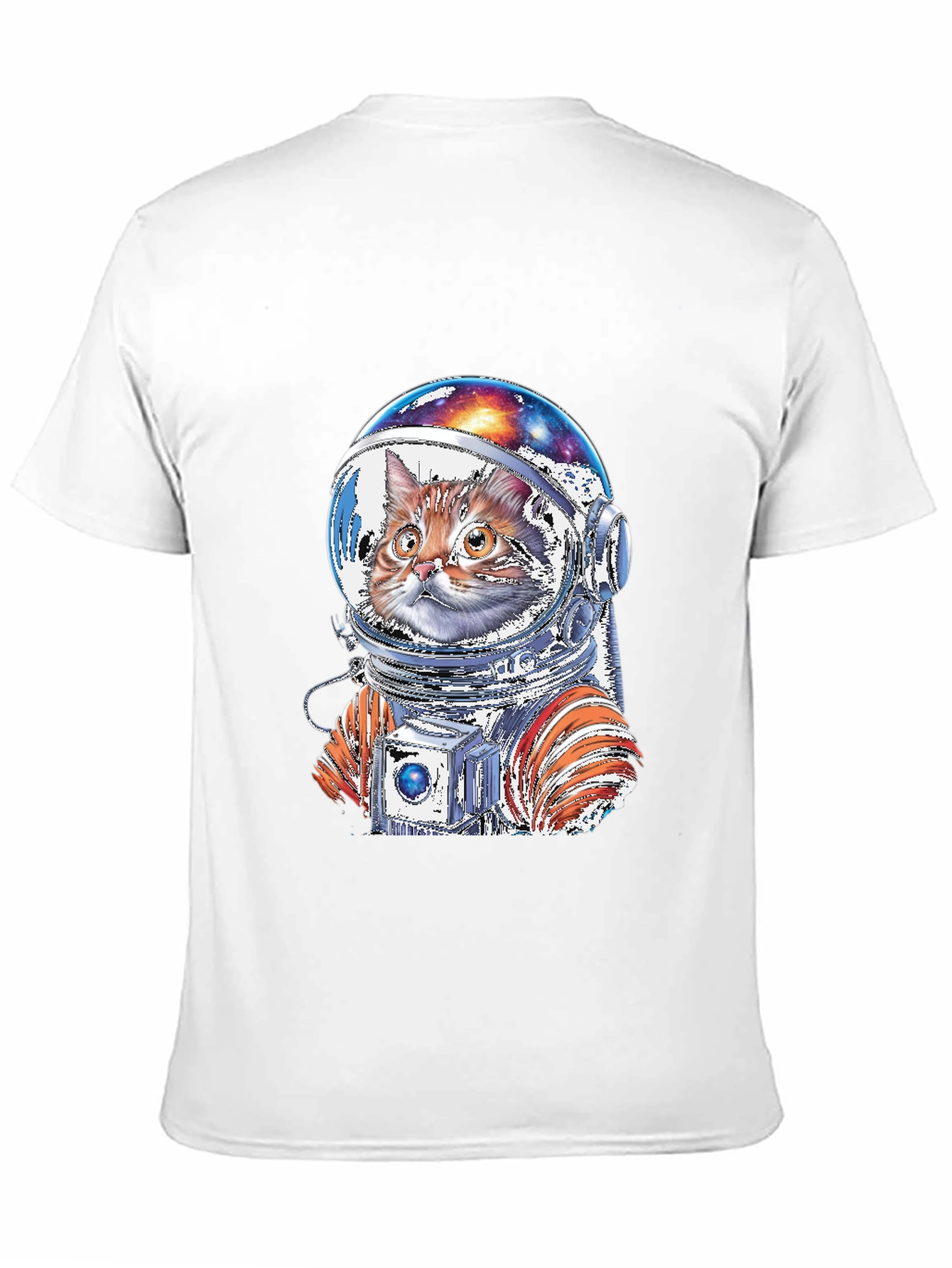 Cat Astronaut Graphic T-Shirt - Space Adventure