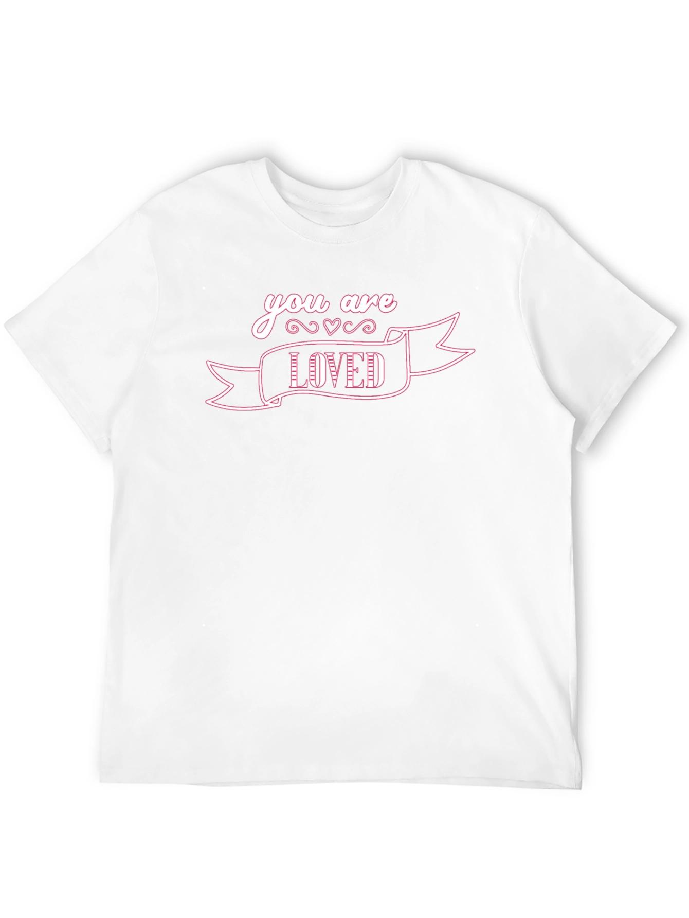 You Are Loved Graphic Tee - Soft Cotton Blend