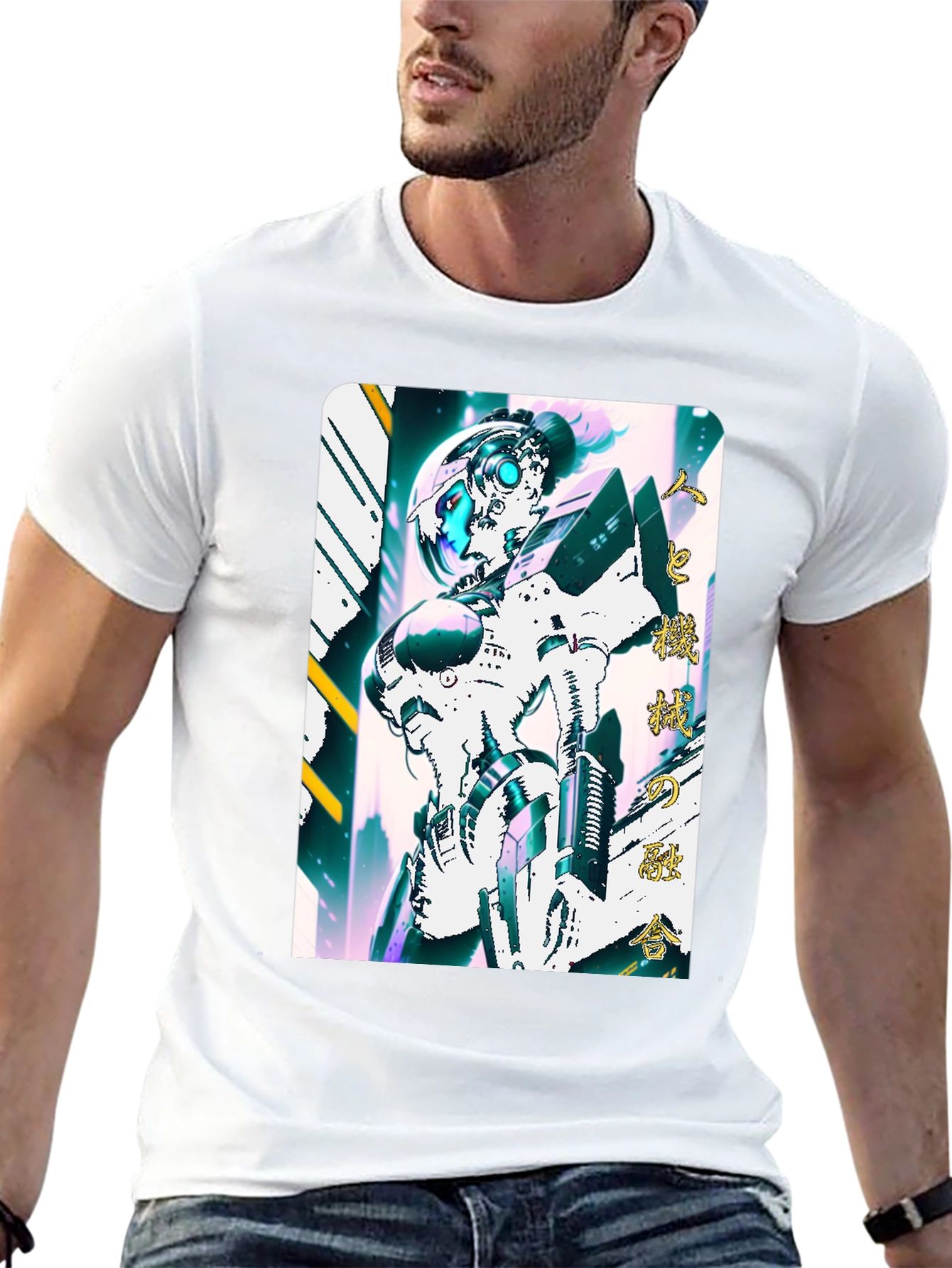 Cyberpunk Robot T-Shirt