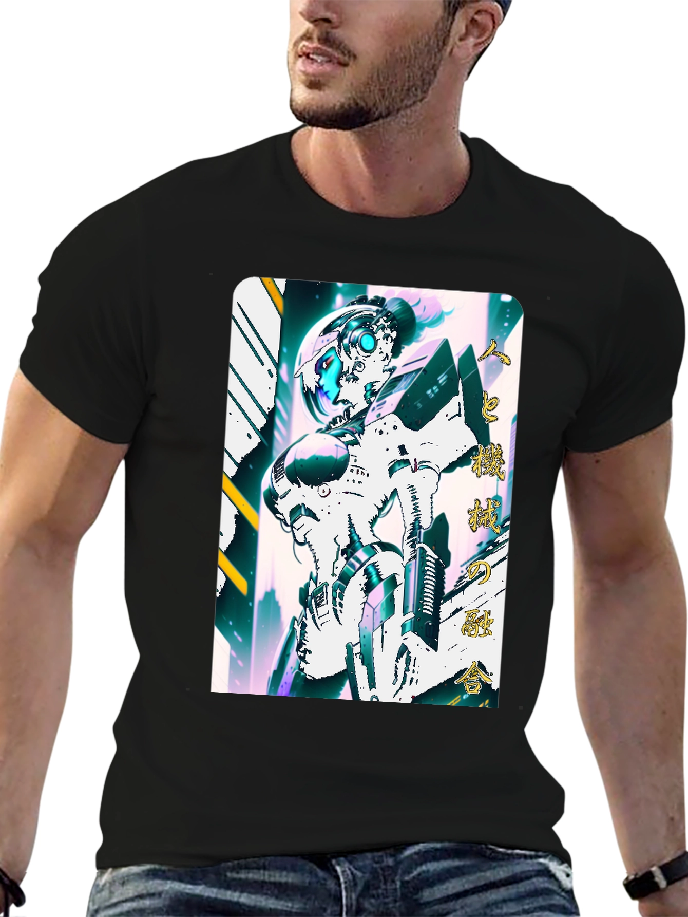 Cyberpunk Robot T-Shirt