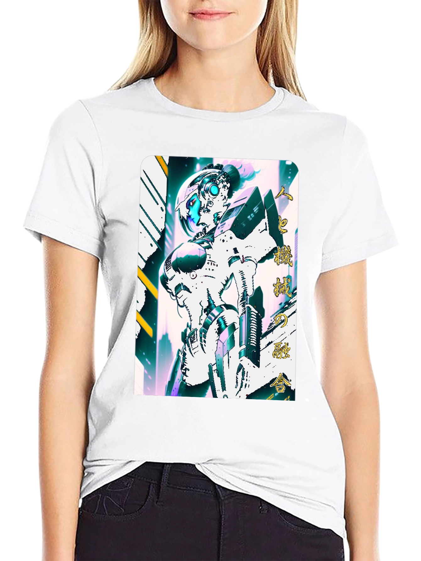 Cyberpunk Robot T-Shirt