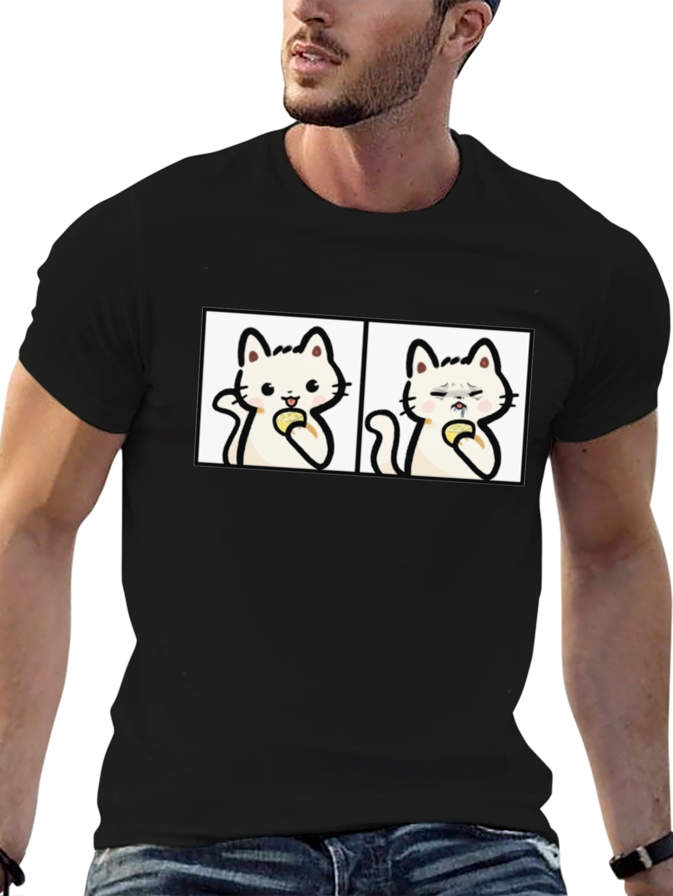 Funny Cat T-Shirt - Meme Graphic Tee