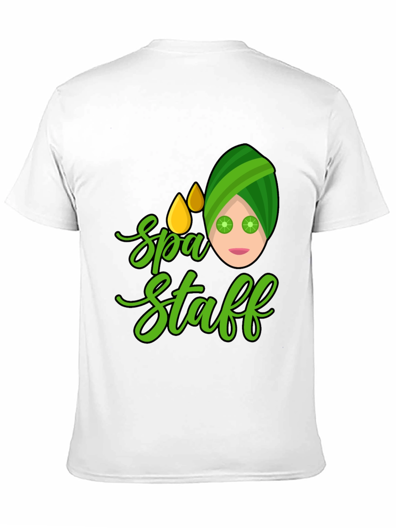 Spa Staff Graphic Tee - Relaxing & Fun!