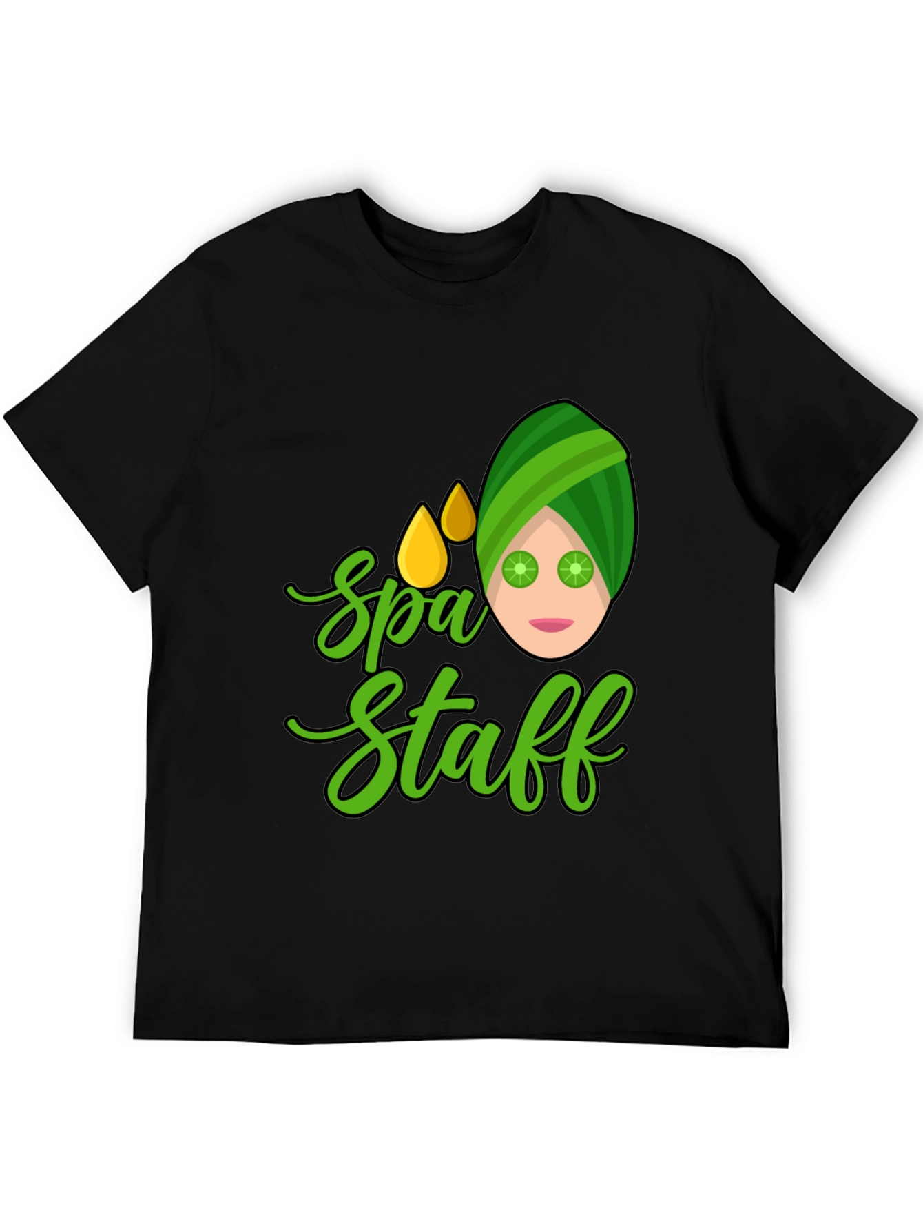 Spa Staff Graphic Tee - Relaxing & Fun!