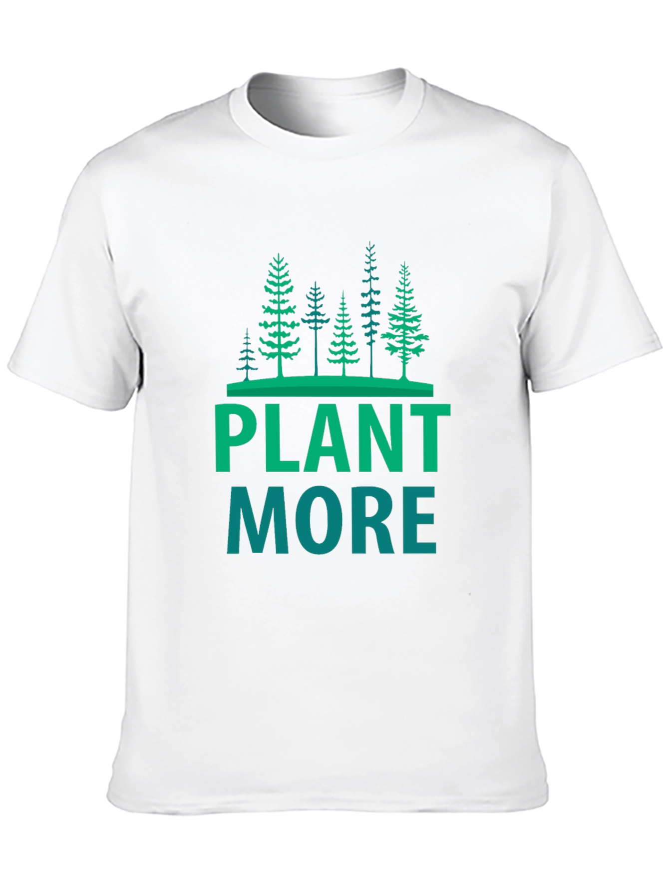 Plant More Trees Graphic Tee - Eco-Friendly