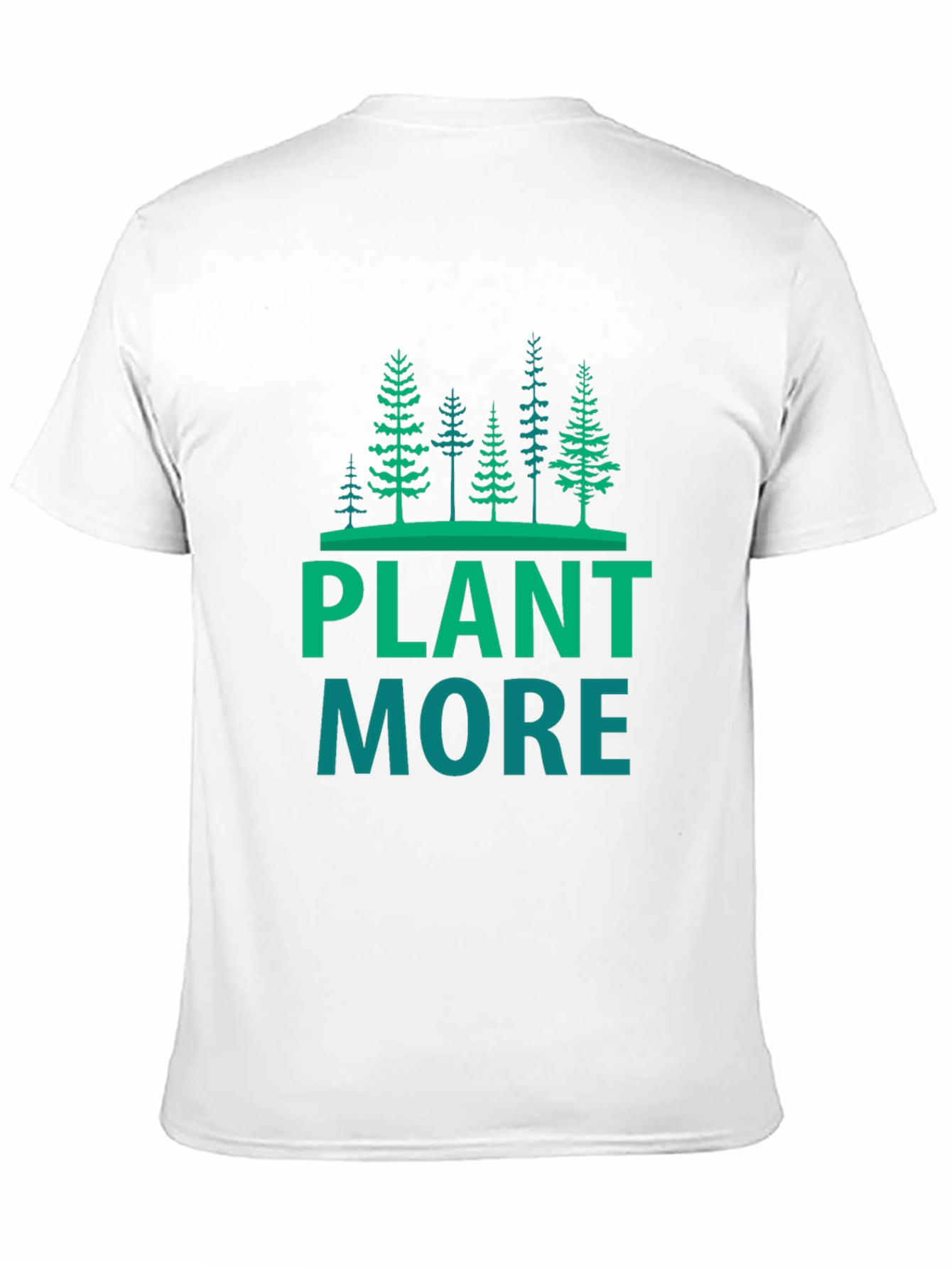 Plant More Trees Graphic Tee - Eco-Friendly