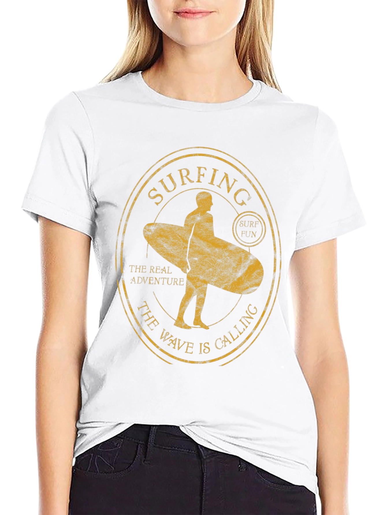 Surfing Adventure Tee - The Wave is Calling