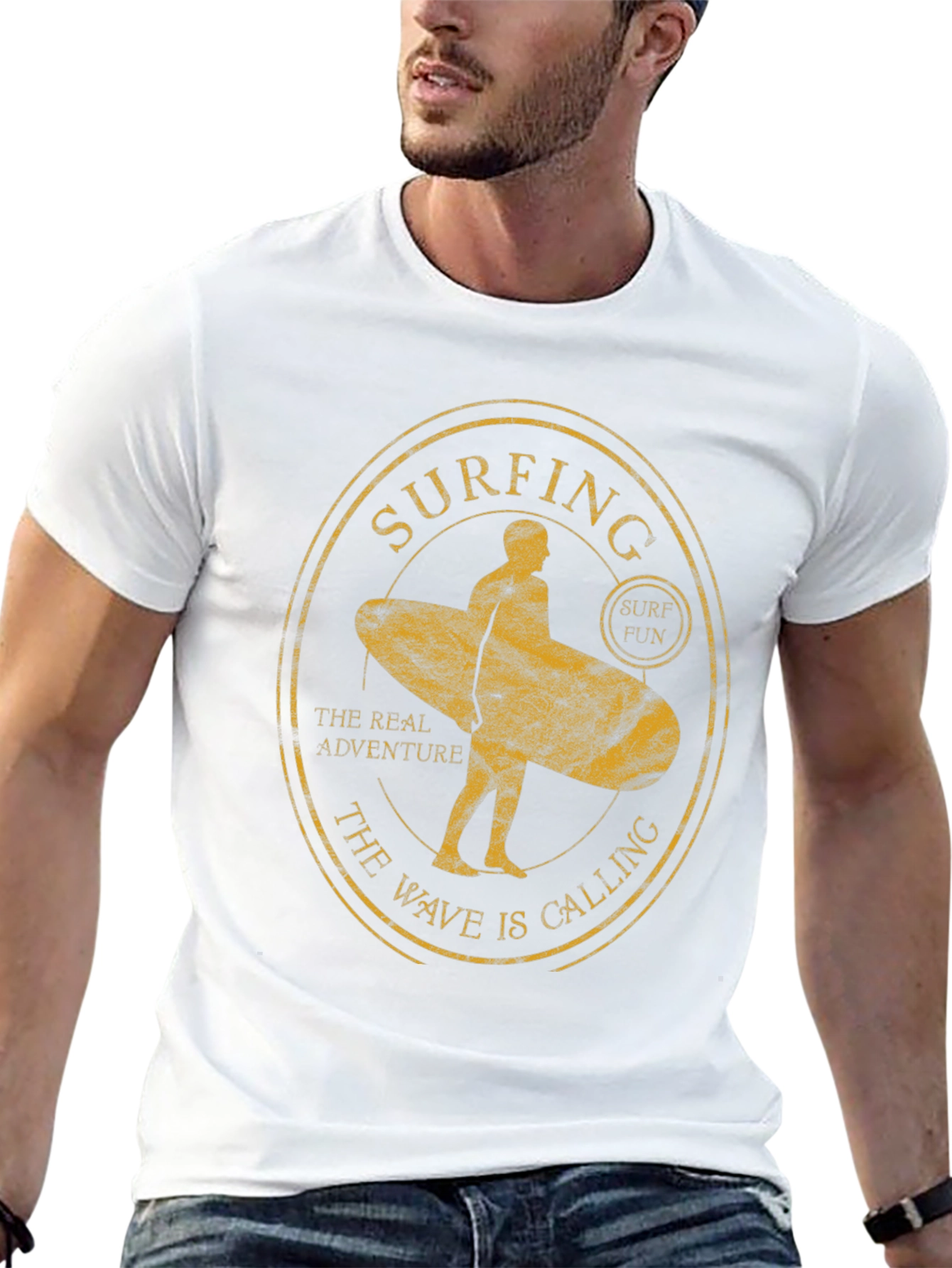 Surfing Adventure Tee - The Wave is Calling