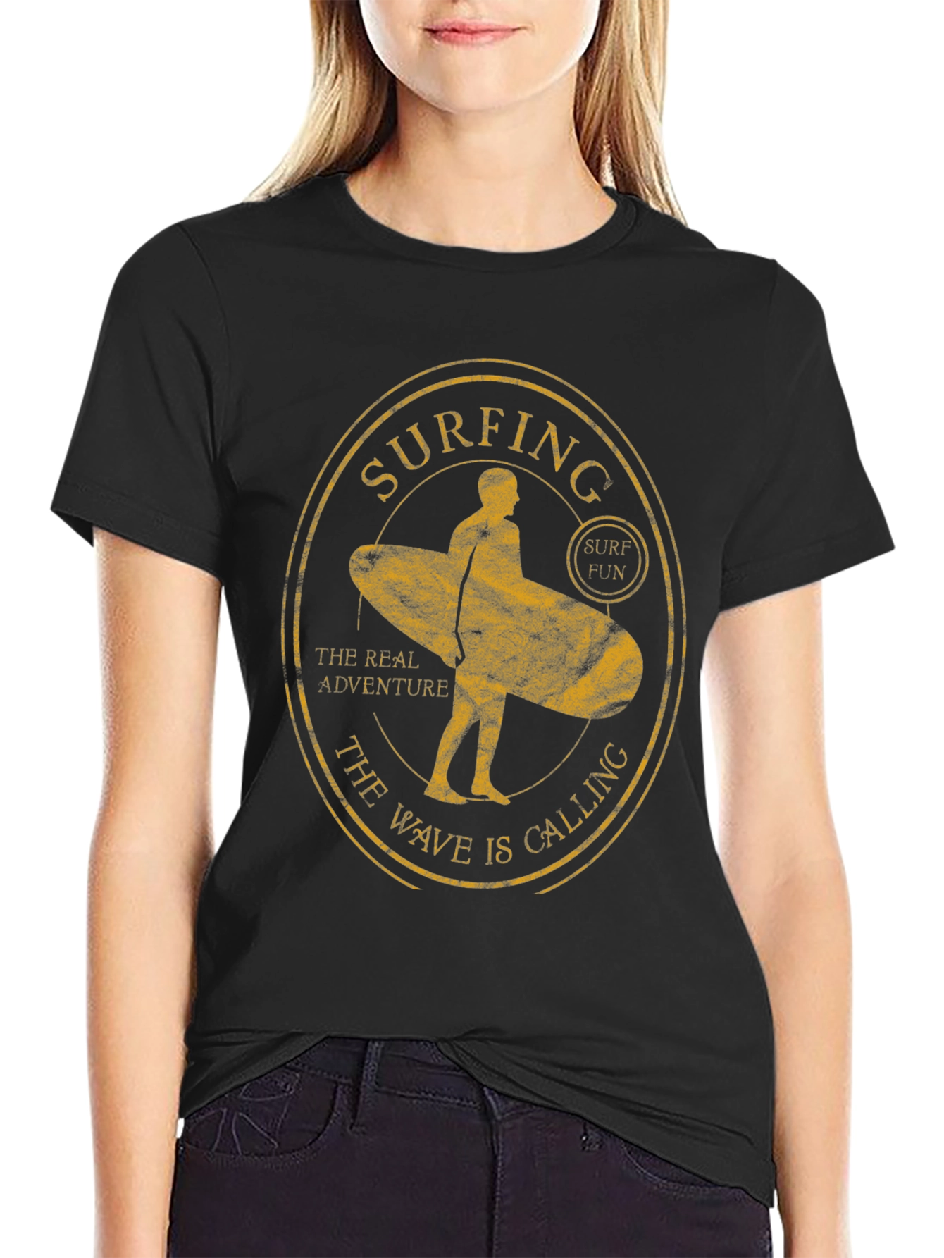 Surfing Adventure Tee - The Wave is Calling