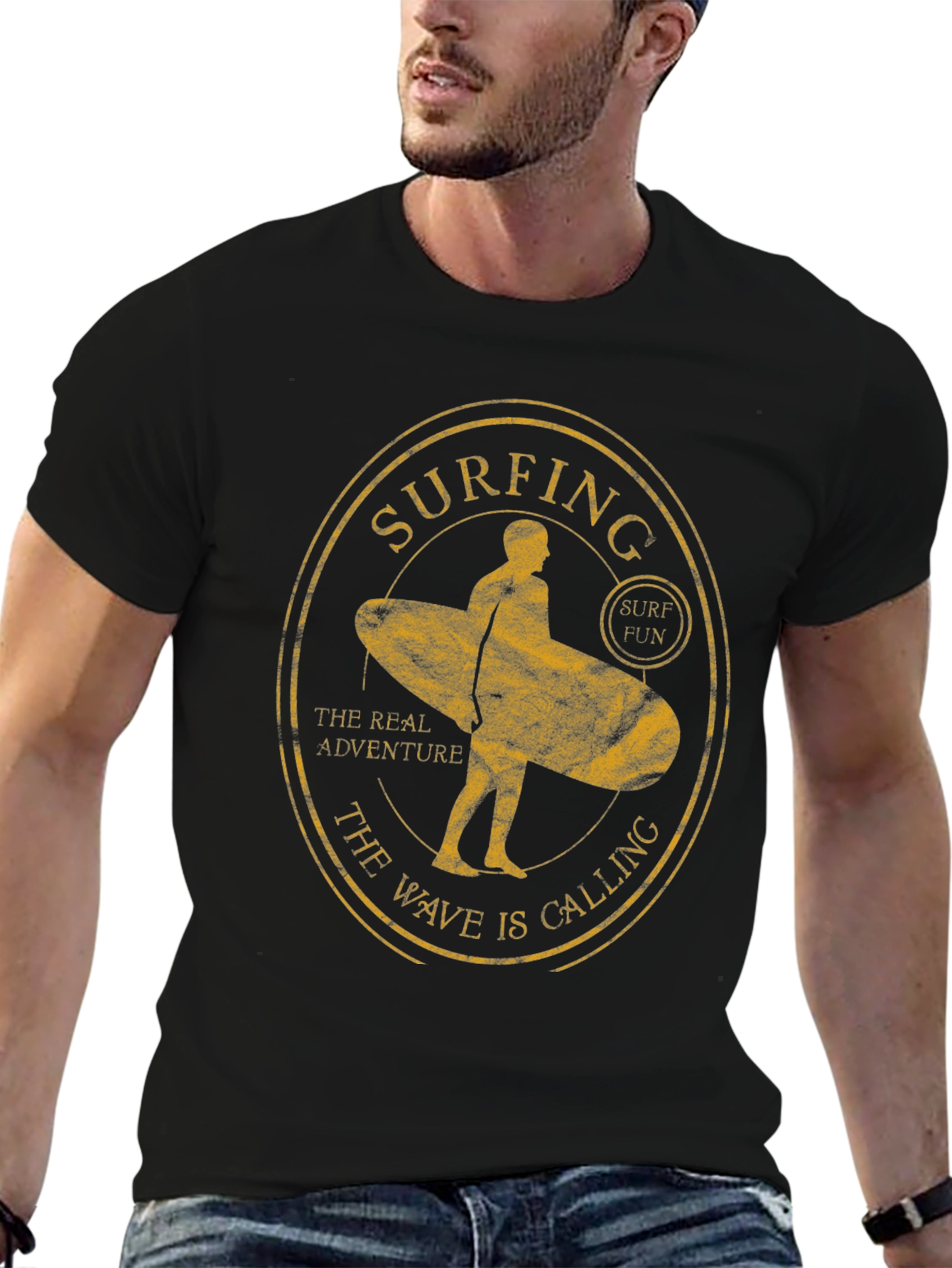 Surfing Adventure Tee - The Wave is Calling