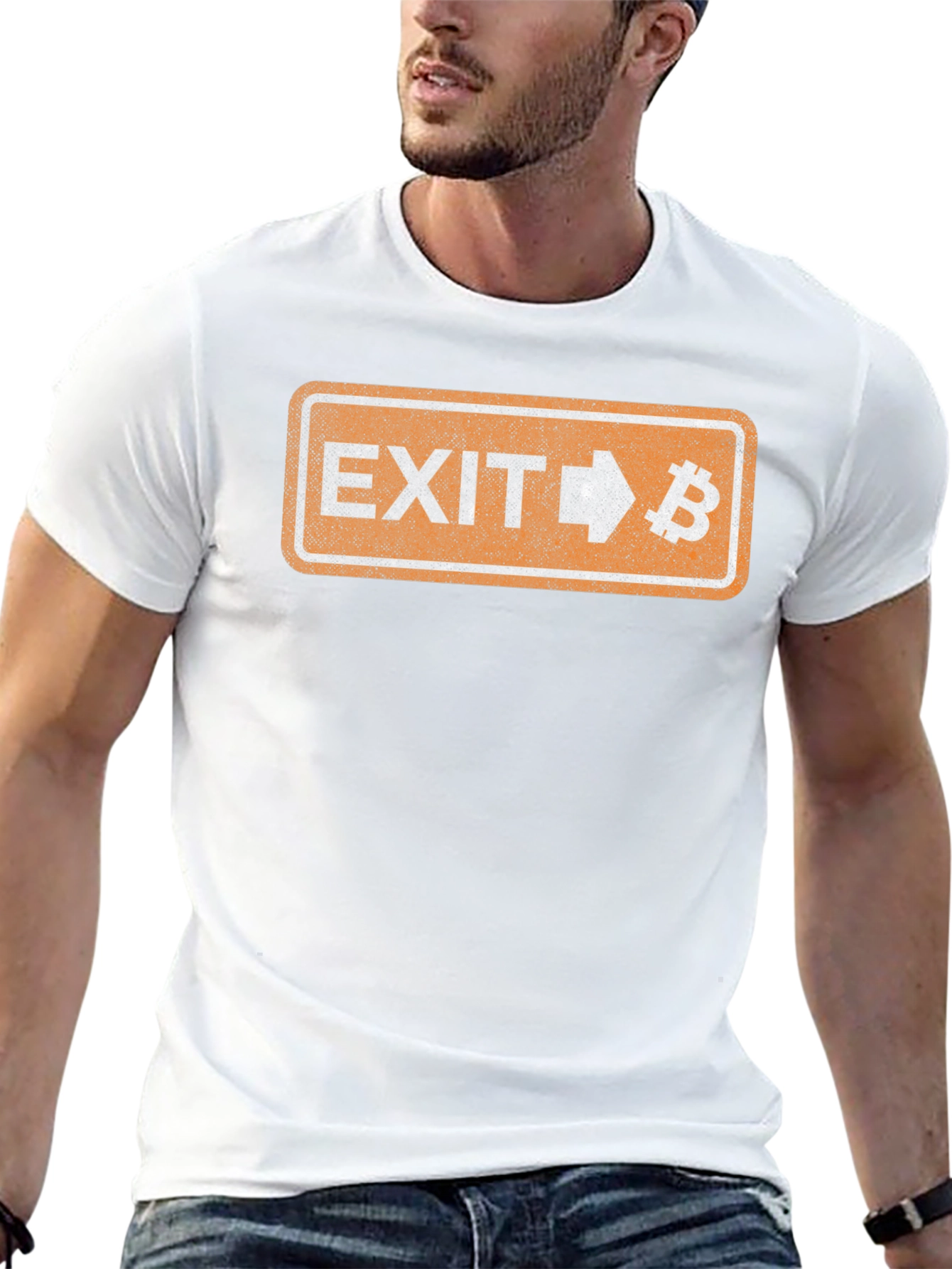 Bitcoin Exit T-Shirt Crypto Gift