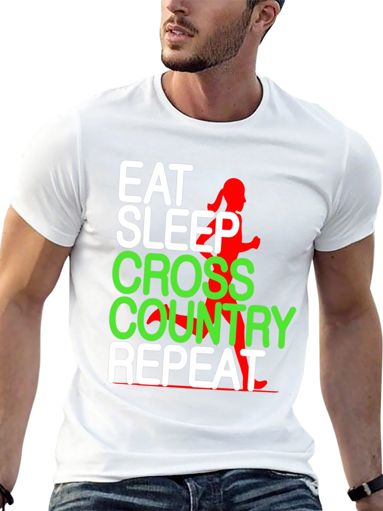 Eat Sleep Cross Country Repeat T-Shirt