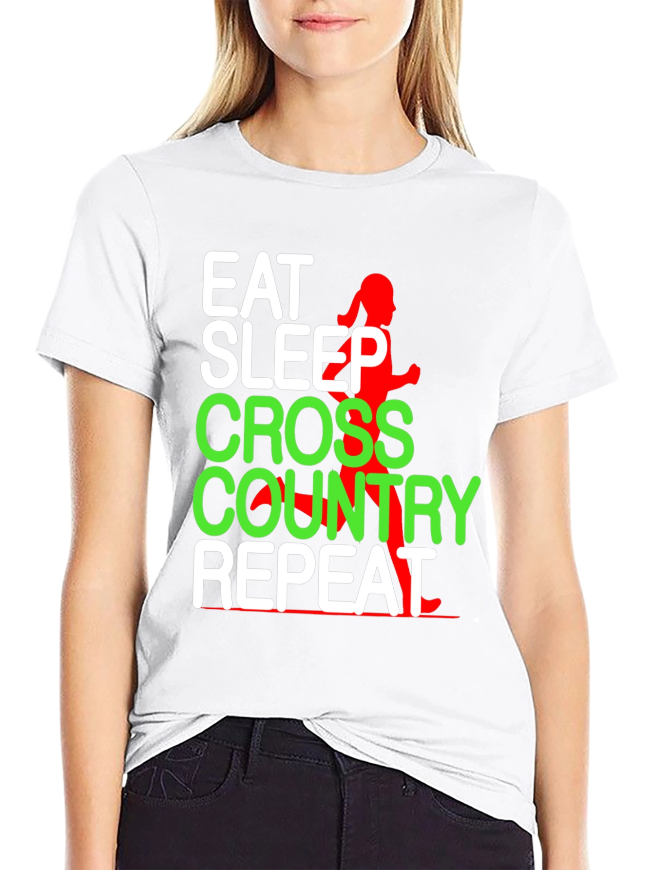 Eat Sleep Cross Country Repeat T-Shirt