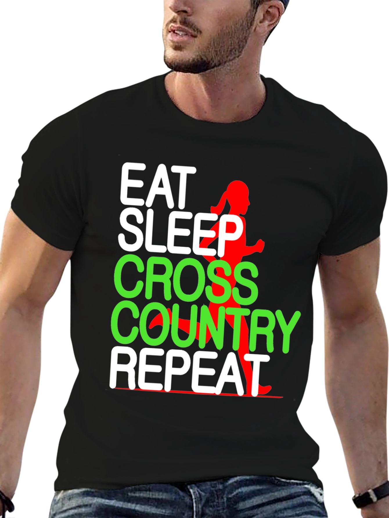 Eat Sleep Cross Country Repeat T-Shirt