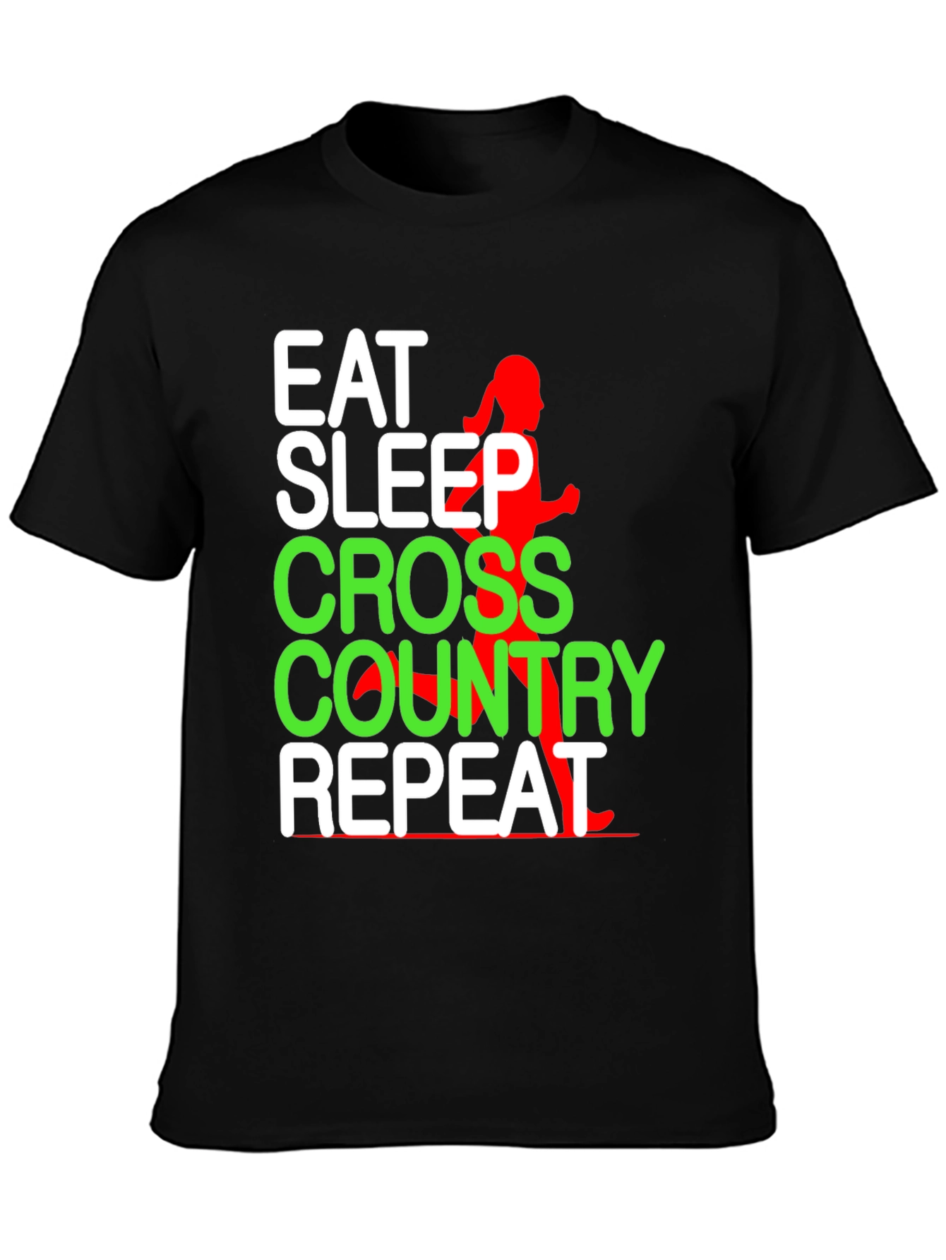 Eat Sleep Cross Country Repeat T-Shirt