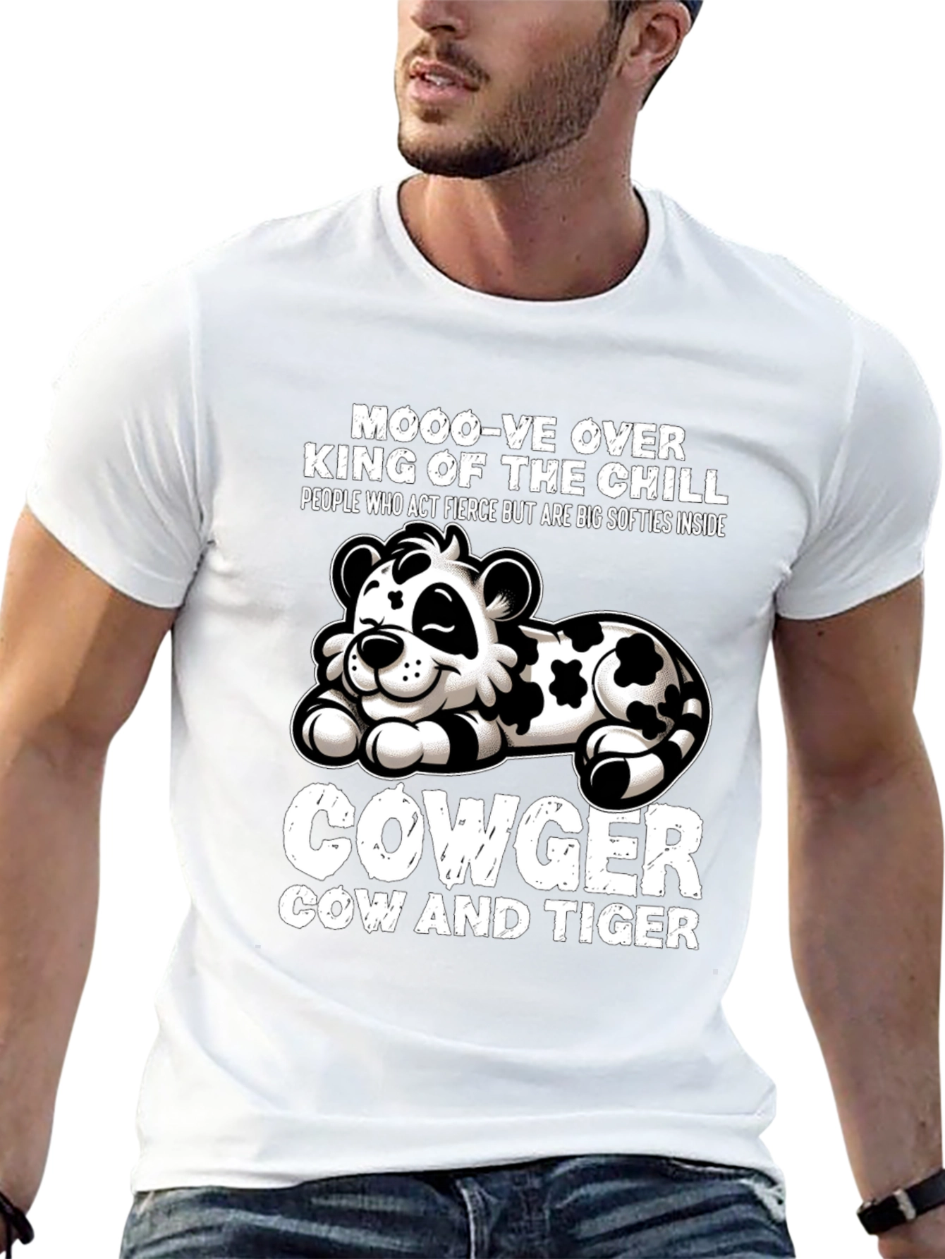 Cowger T-Shirt - Mooove Over King of the Chill