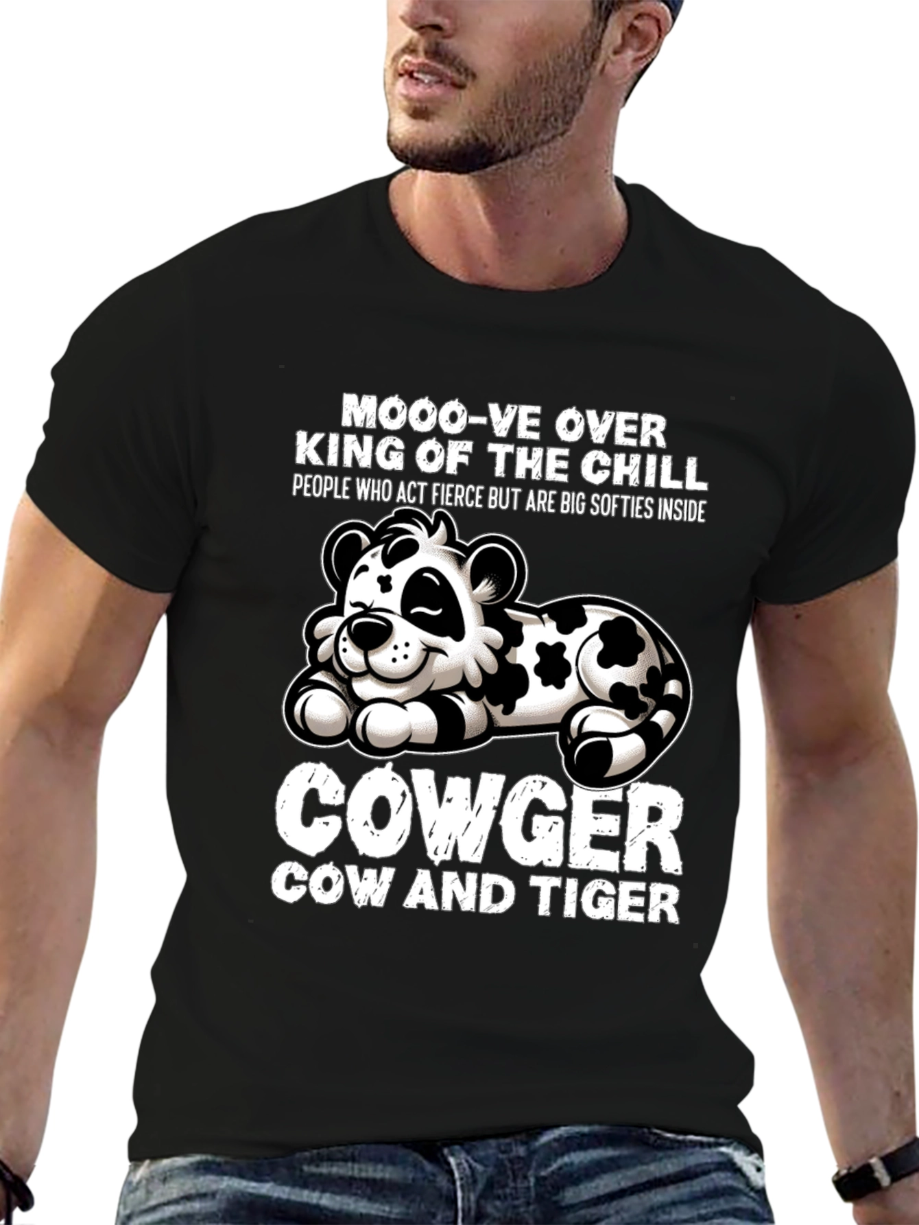 Cowger T-Shirt - Mooove Over King of the Chill