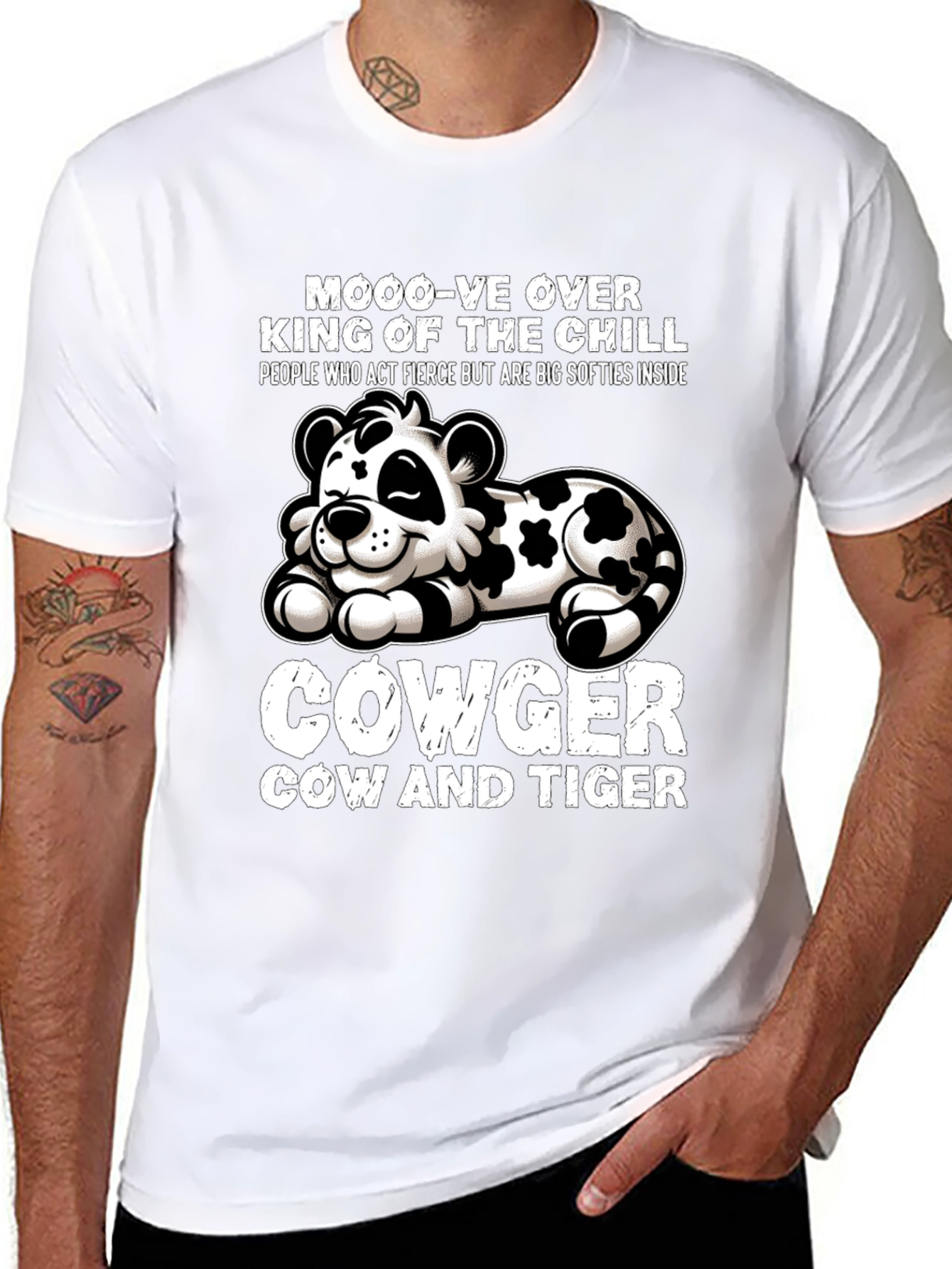 Cowger T-Shirt - Mooove Over King of the Chill