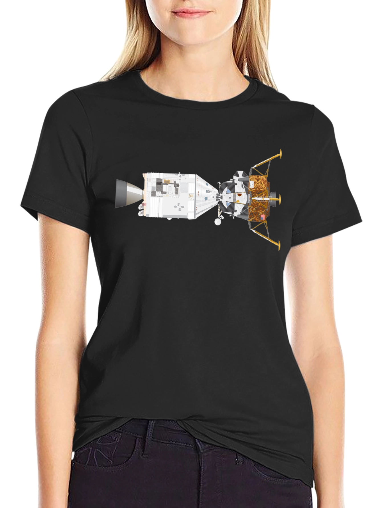 Apollo Lunar Module T-Shirt - Space Mission Tee