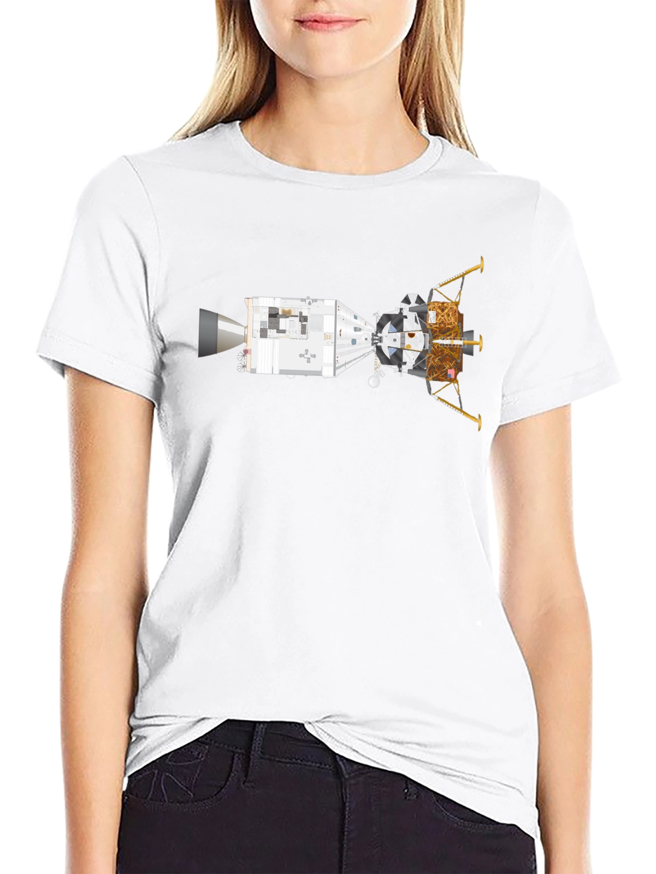 Apollo Lunar Module T-Shirt - Space Mission Tee