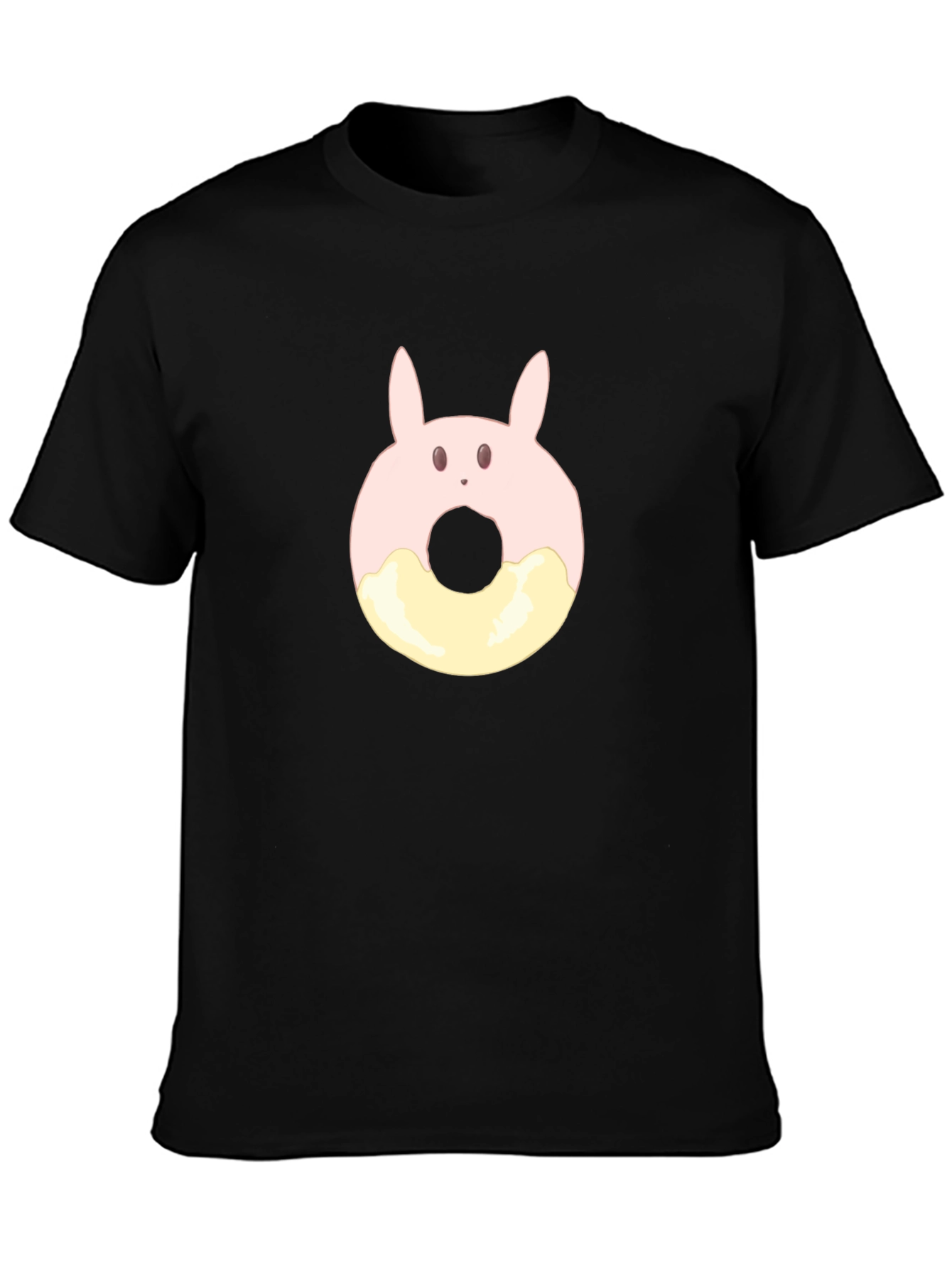 Bunny Donut Graphic Tee - Kawaii Style Shirt