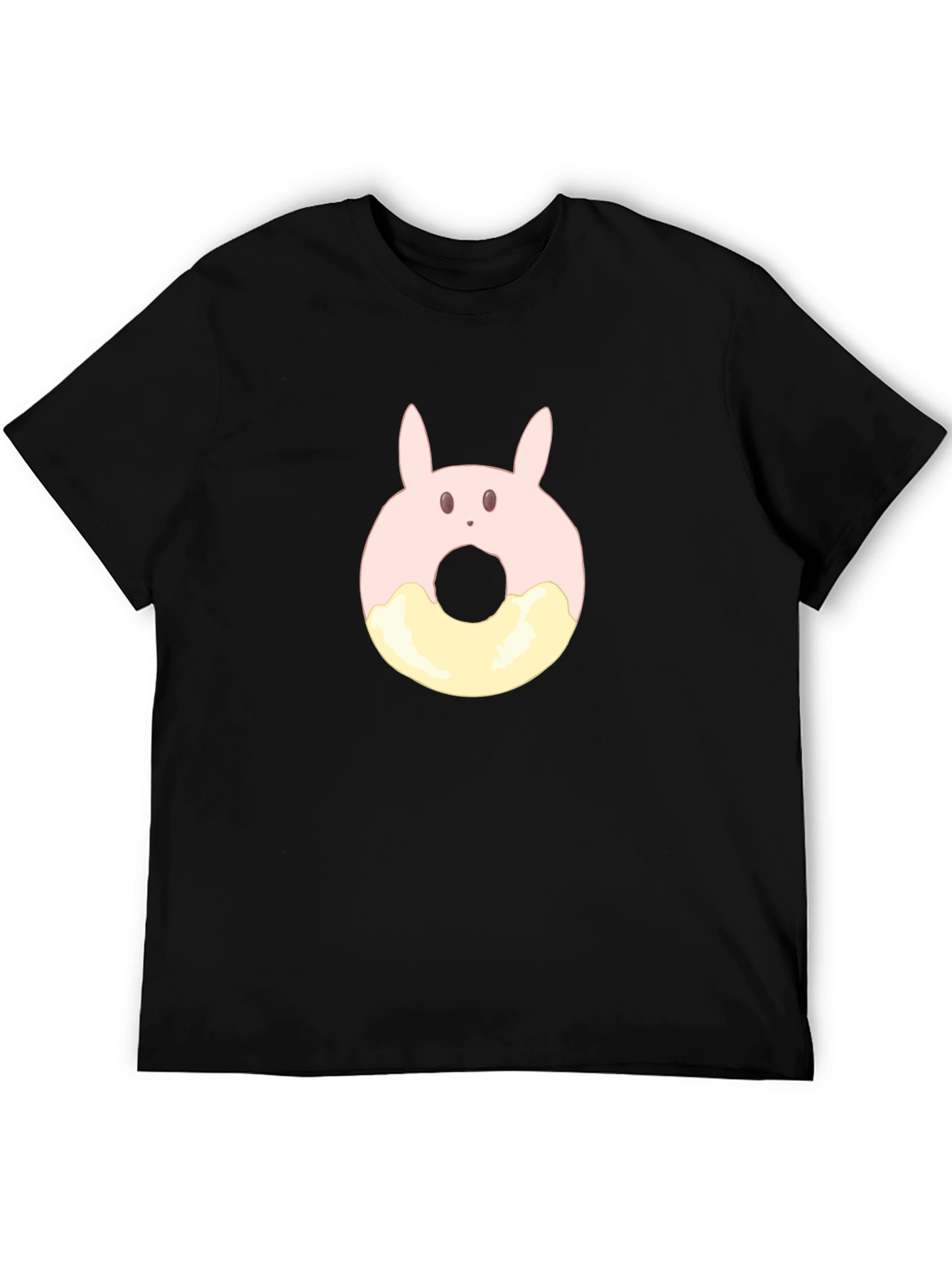 Bunny Donut Graphic Tee - Kawaii Style Shirt
