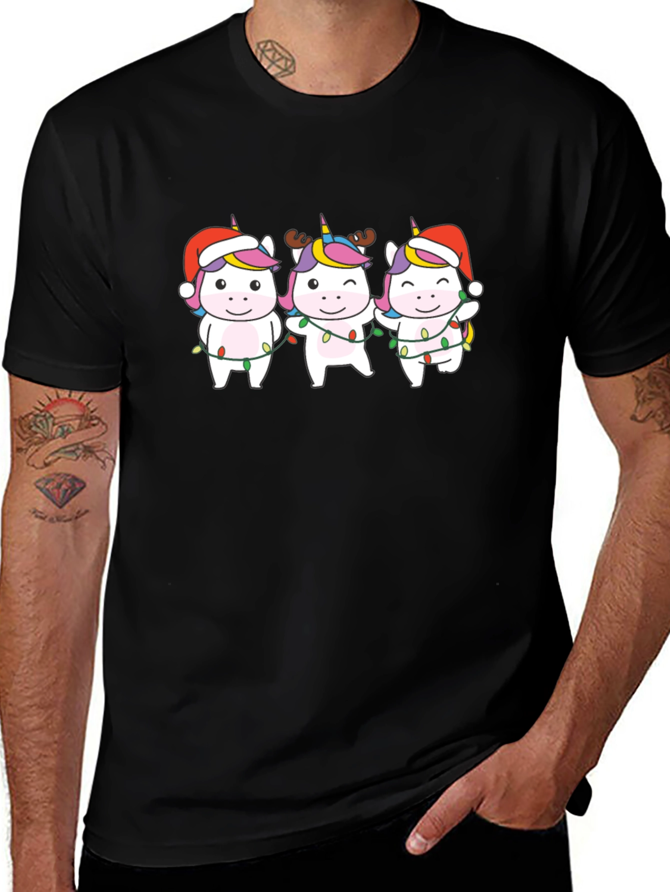 Unicorn Christmas T-Shirt