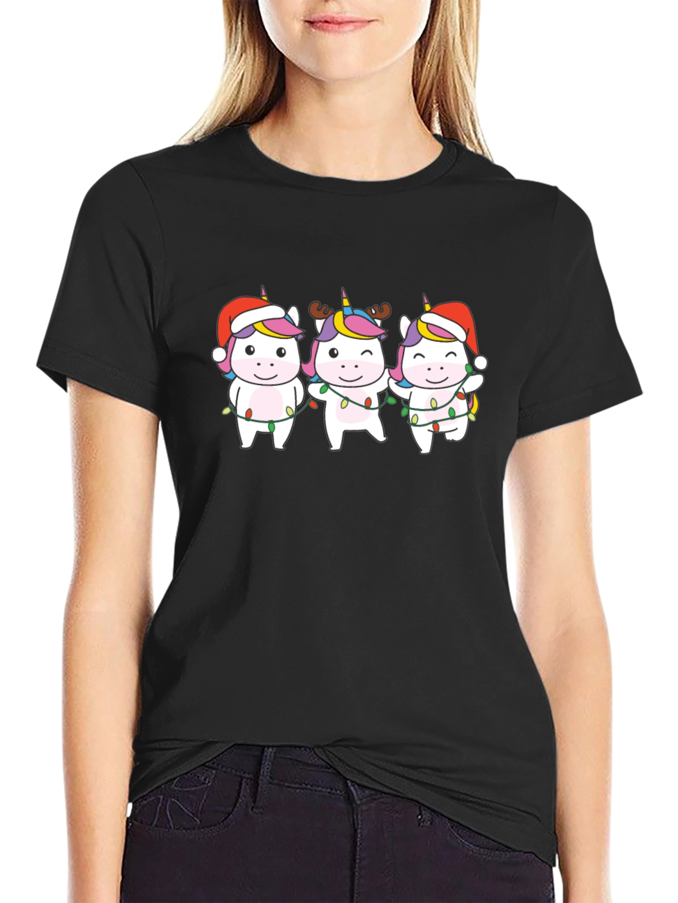 Unicorn Christmas T-Shirt