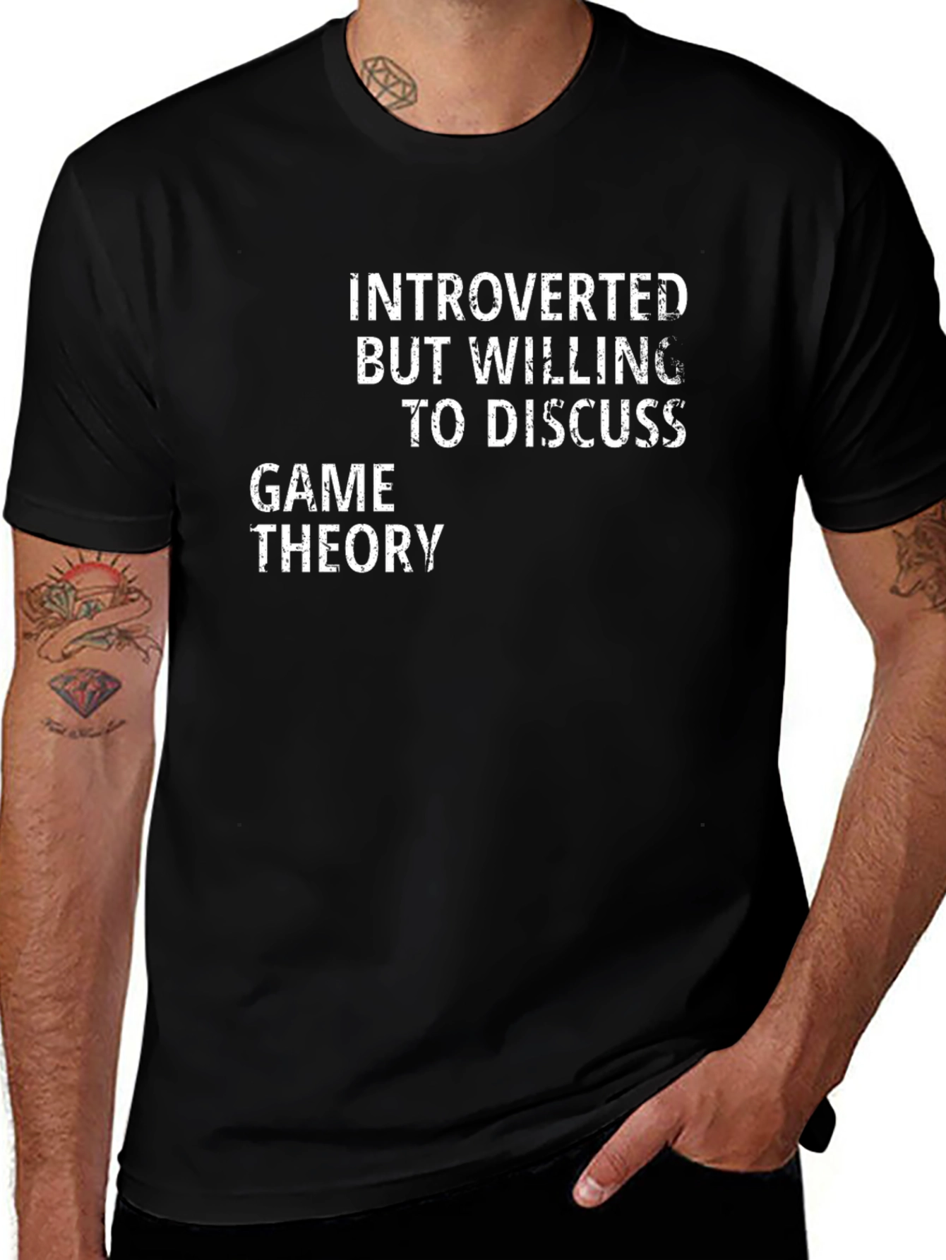 Introverted Game Theory T-Shirt - Gamer Geek Tee