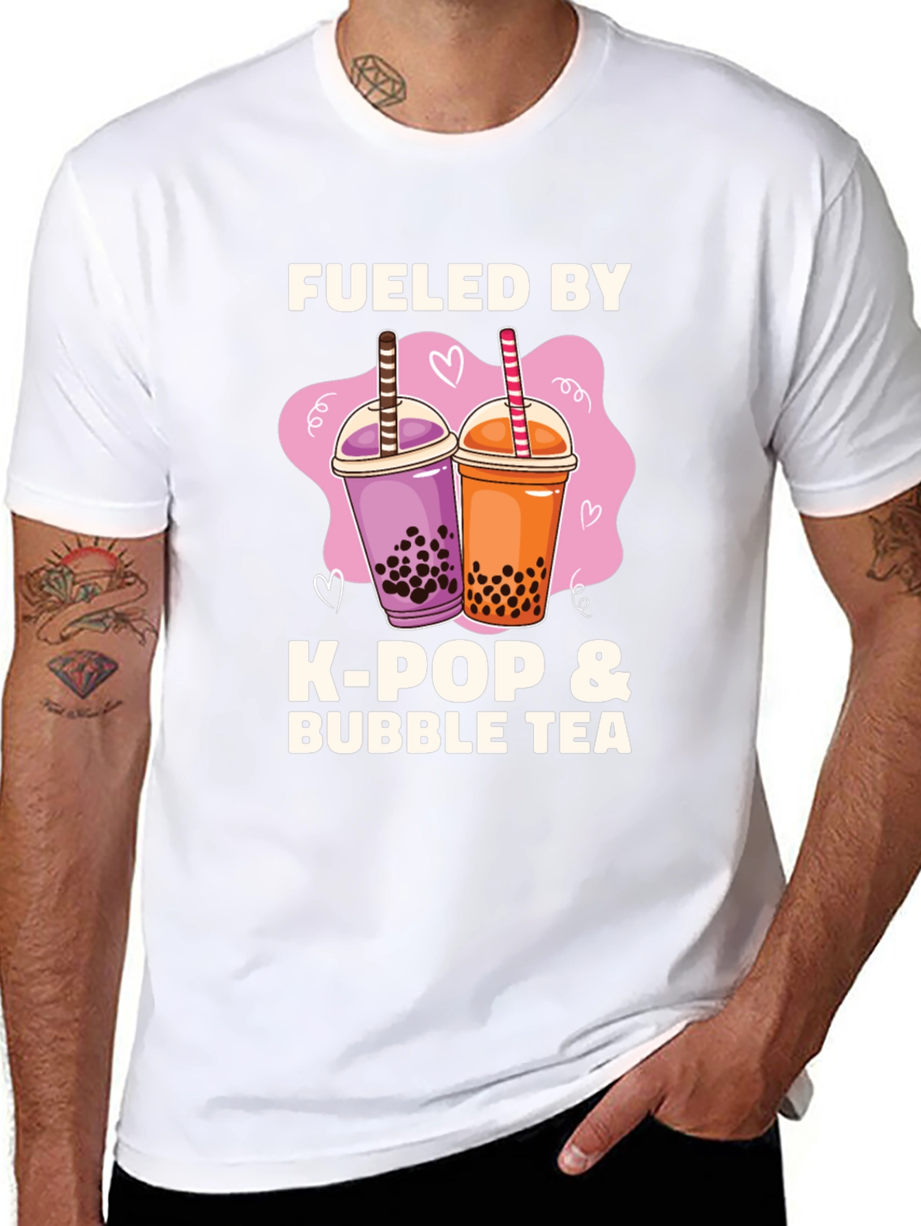 K-Pop & Bubble Tea Lover T-Shirt