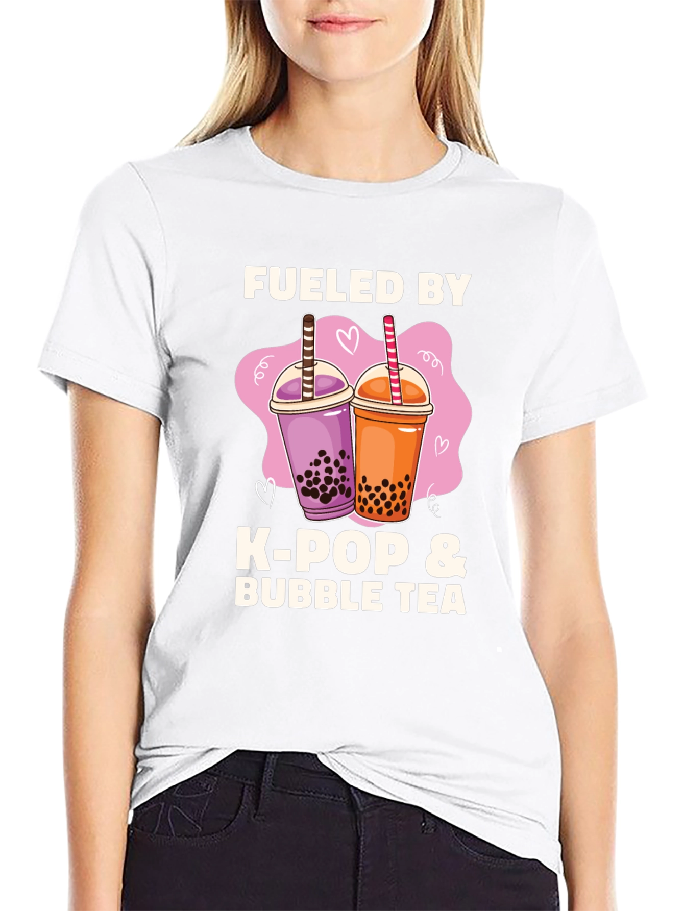 K-Pop & Bubble Tea Lover T-Shirt