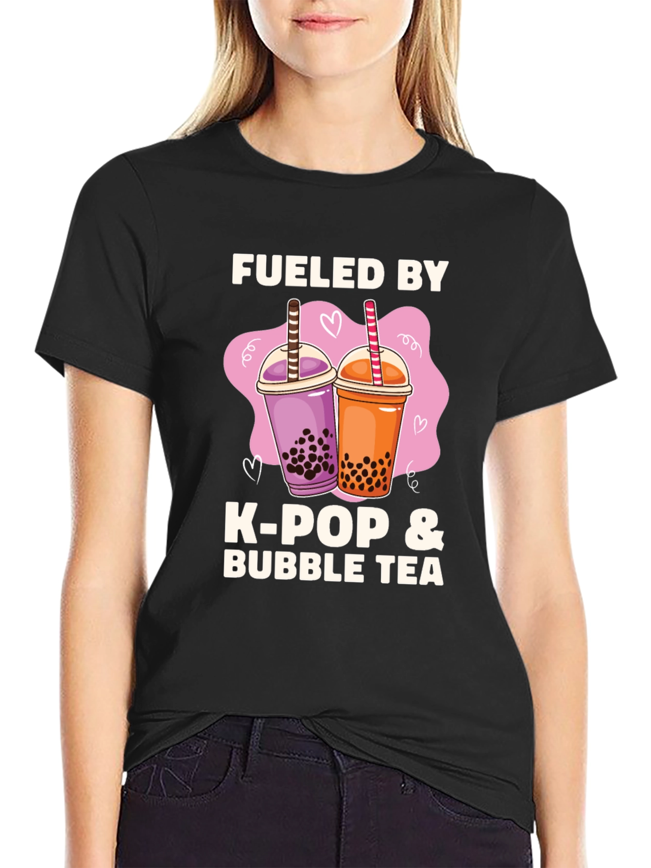 K-Pop & Bubble Tea Lover T-Shirt