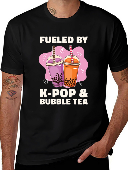 K-Pop & Bubble Tea Lover T-Shirt