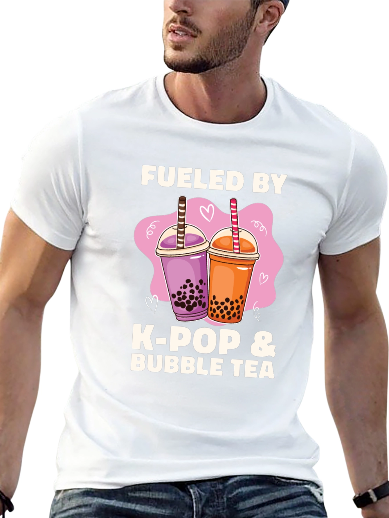 K-Pop & Bubble Tea Lover T-Shirt