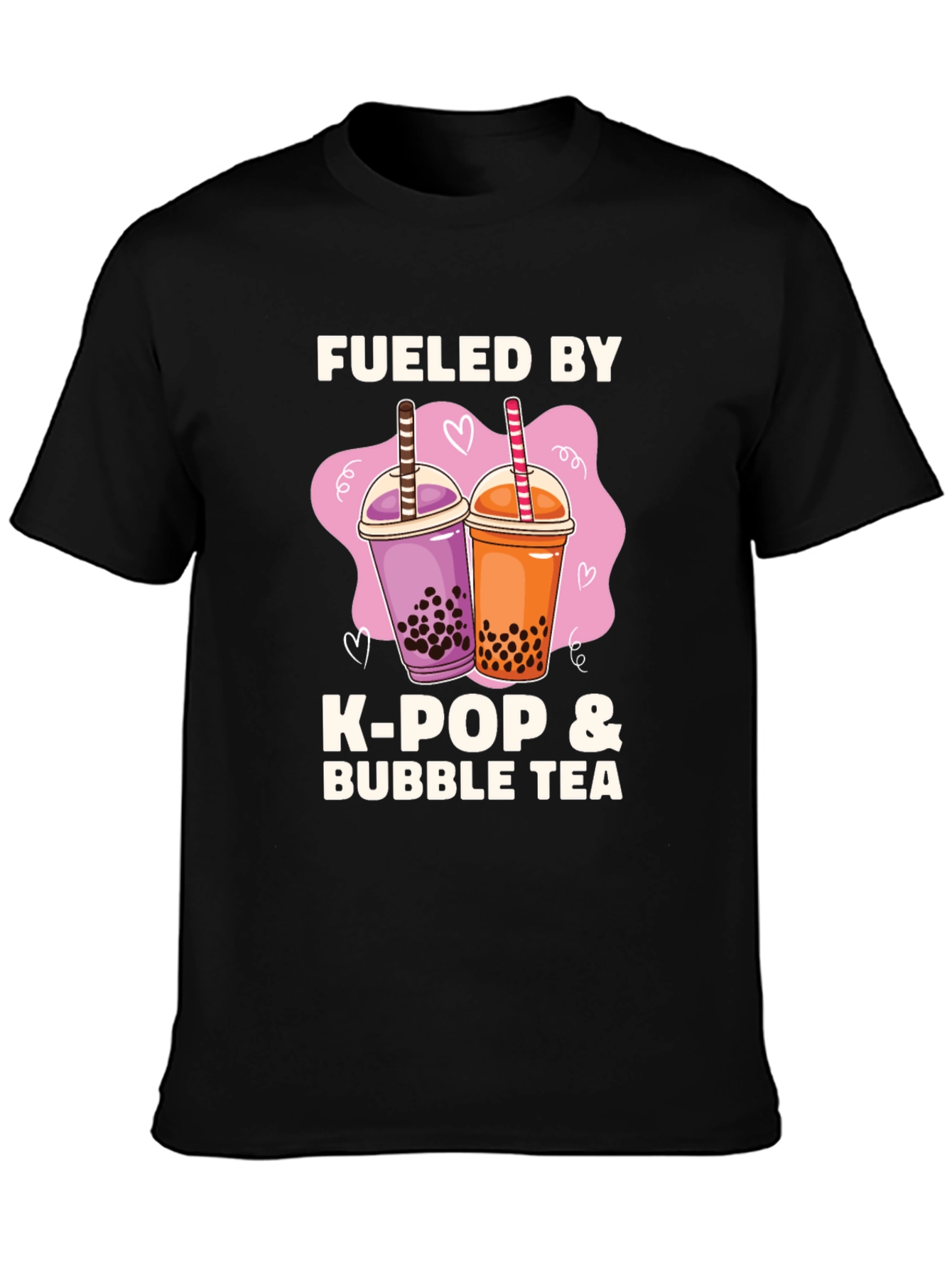 K-Pop & Bubble Tea Lover T-Shirt
