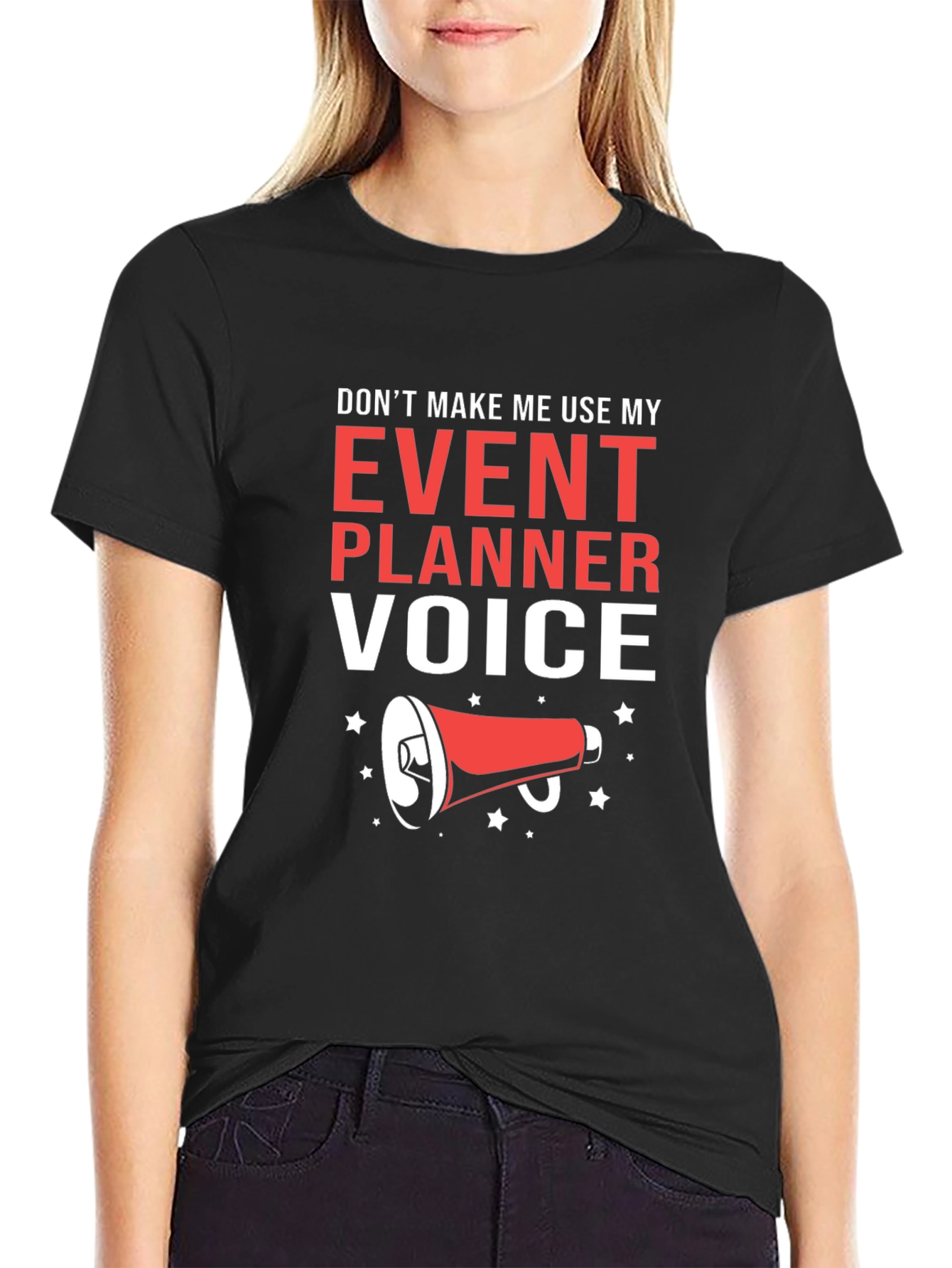 Event Planner Voice Graphic T-Shirt