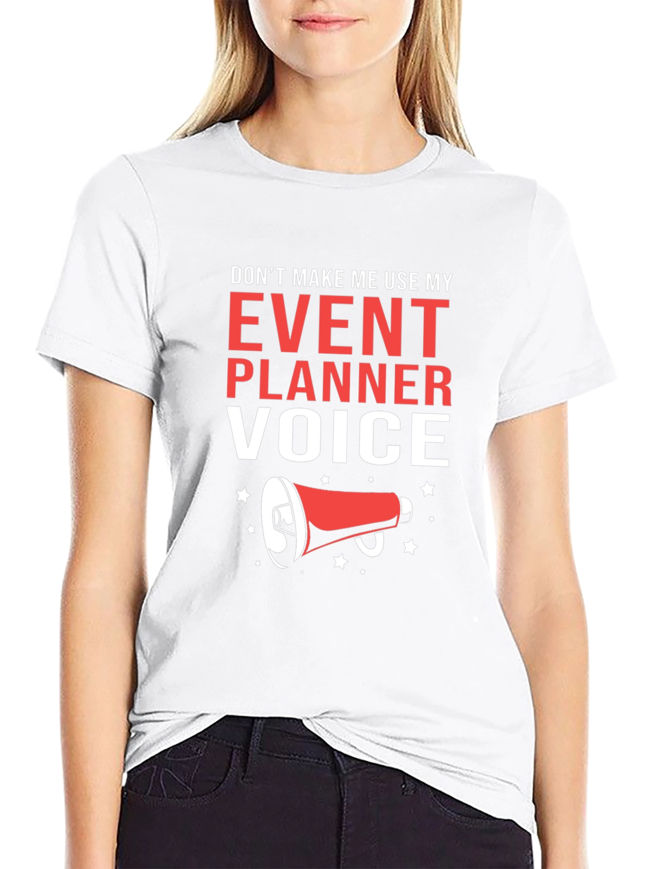 Event Planner Voice Graphic T-Shirt