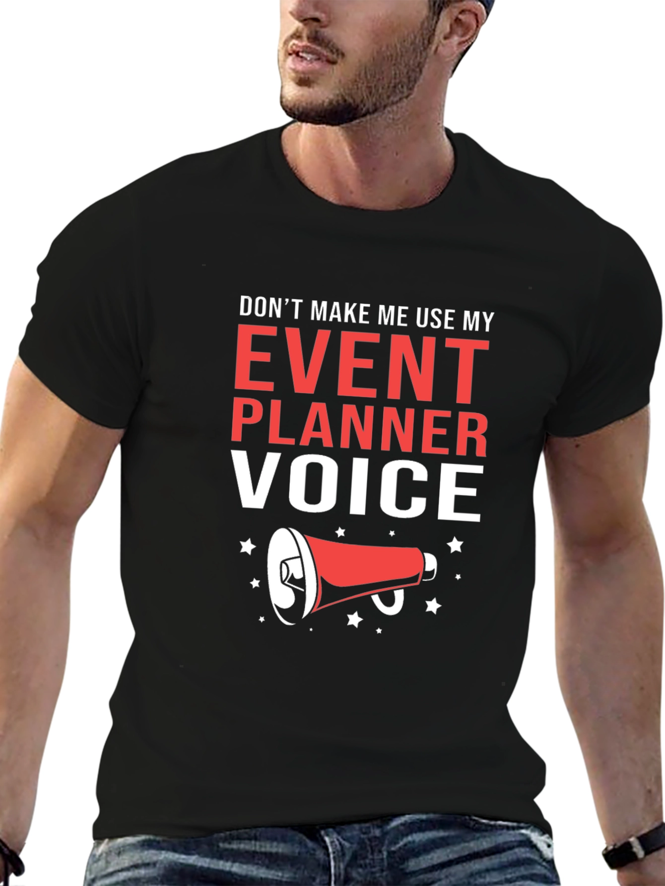 Event Planner Voice Graphic T-Shirt