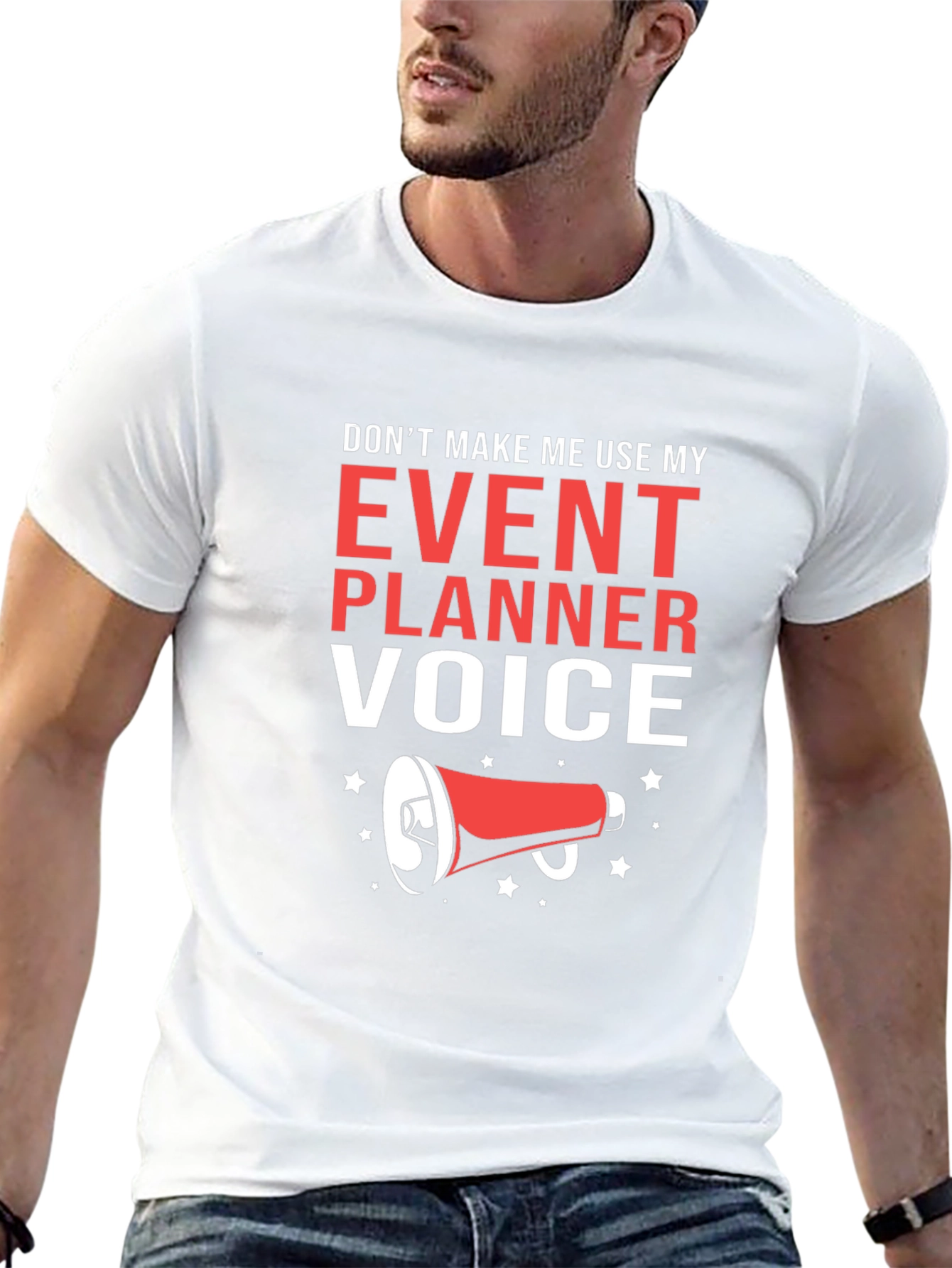Event Planner Voice Graphic T-Shirt