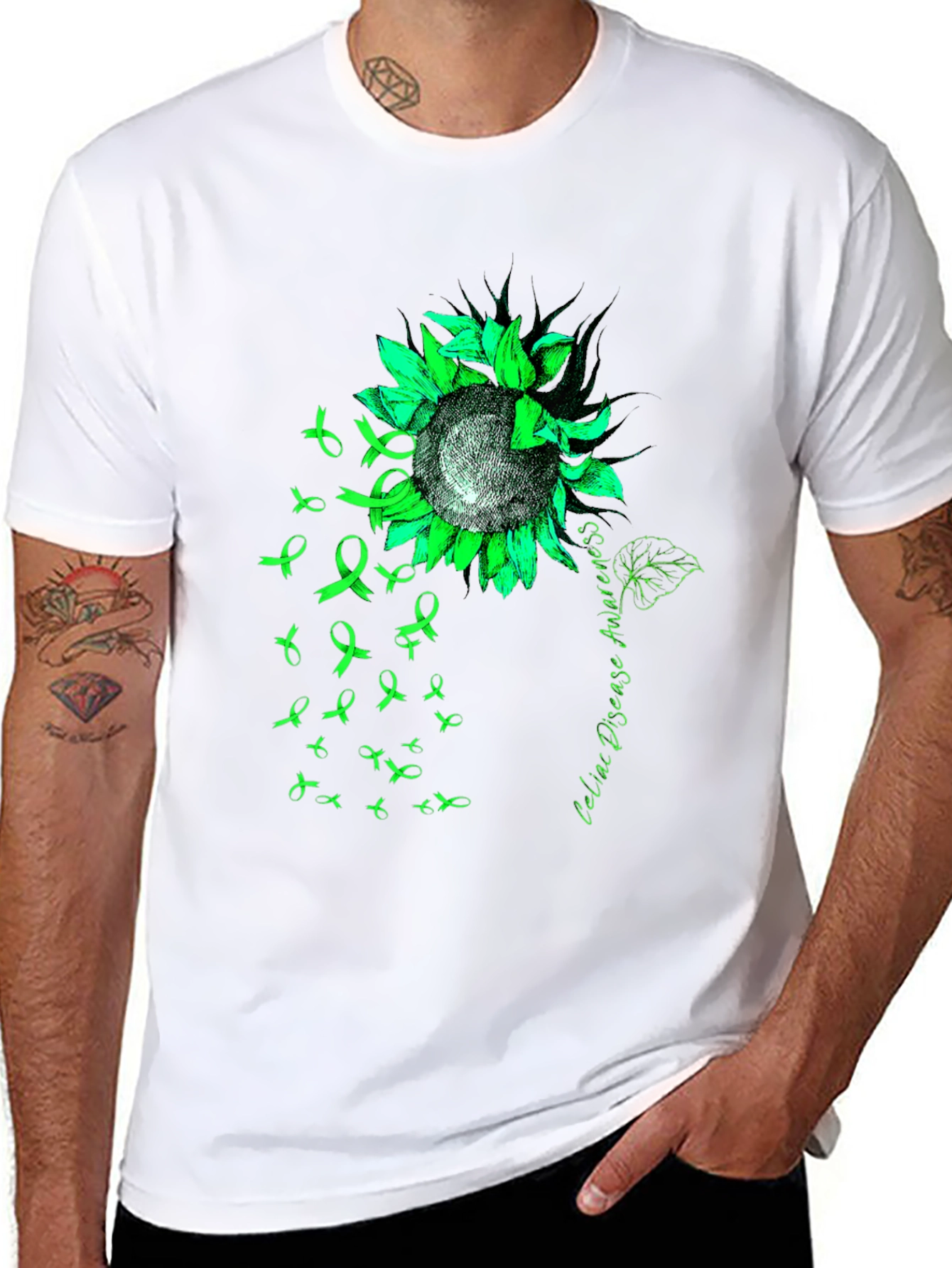 Celiac Awareness Sunflower T-Shirt