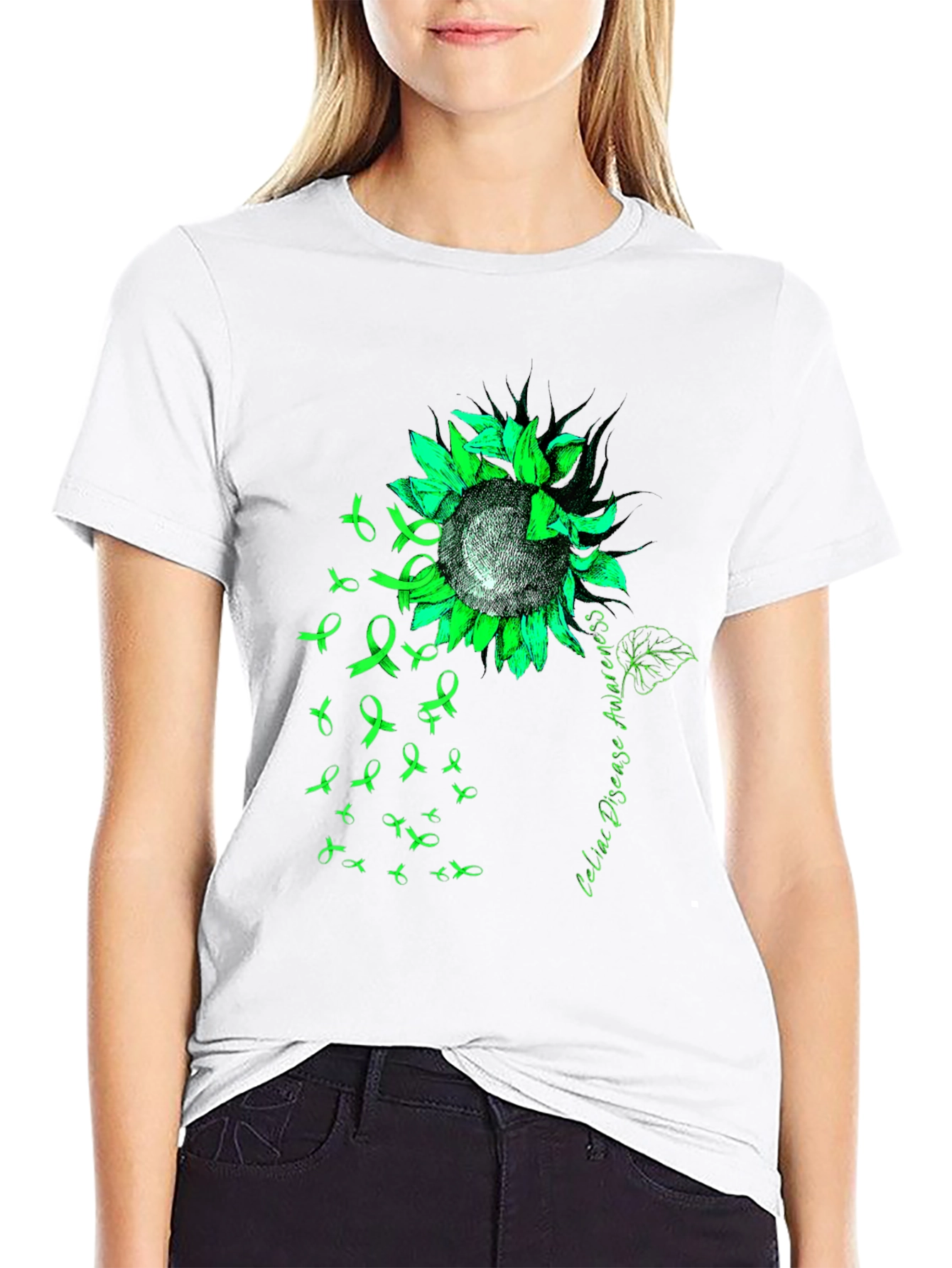 Celiac Awareness Sunflower T-Shirt