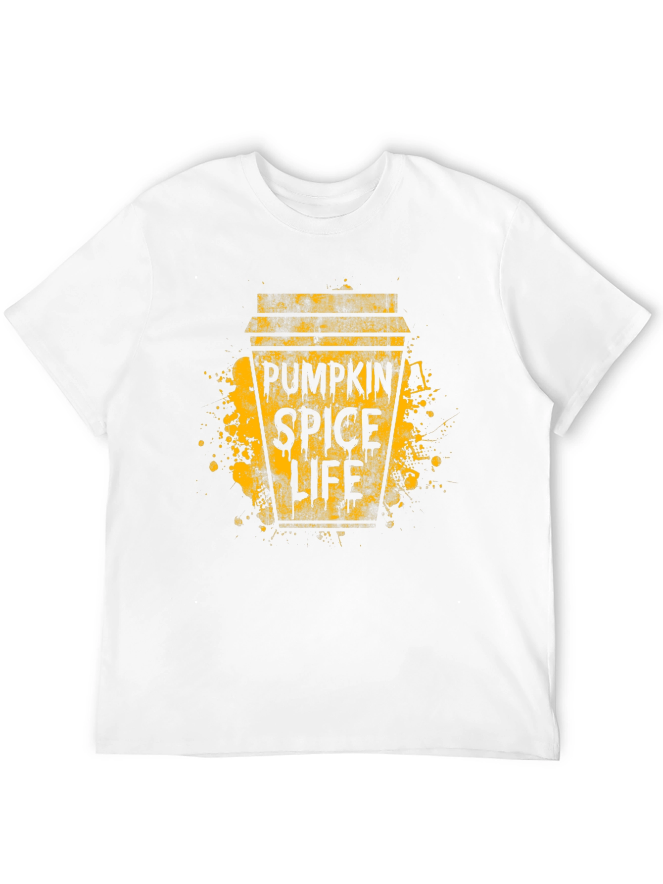 Pumpkin Spice Life Graphic Tee - Trendy Fall Apparel