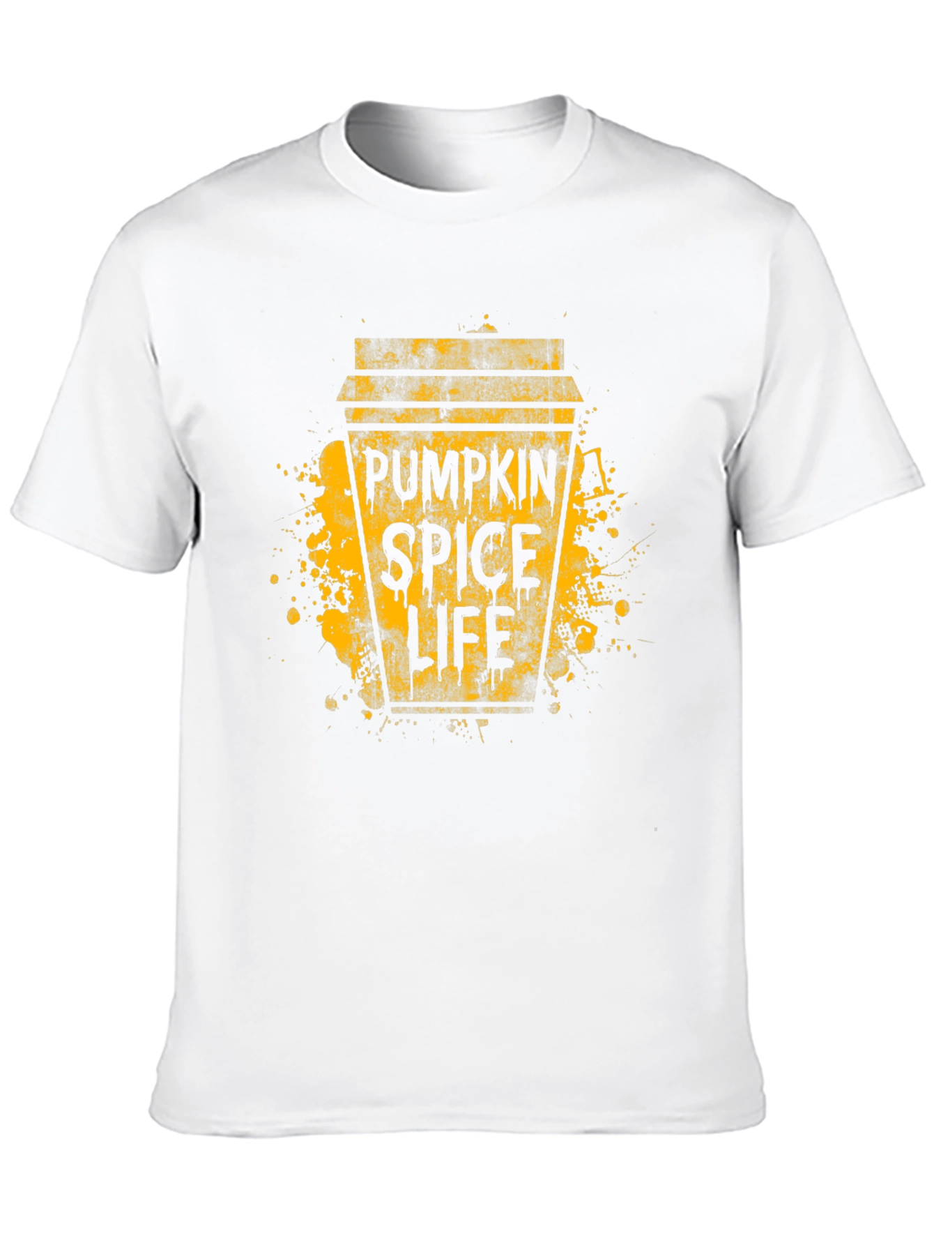 Pumpkin Spice Life Graphic Tee - Trendy Fall Apparel